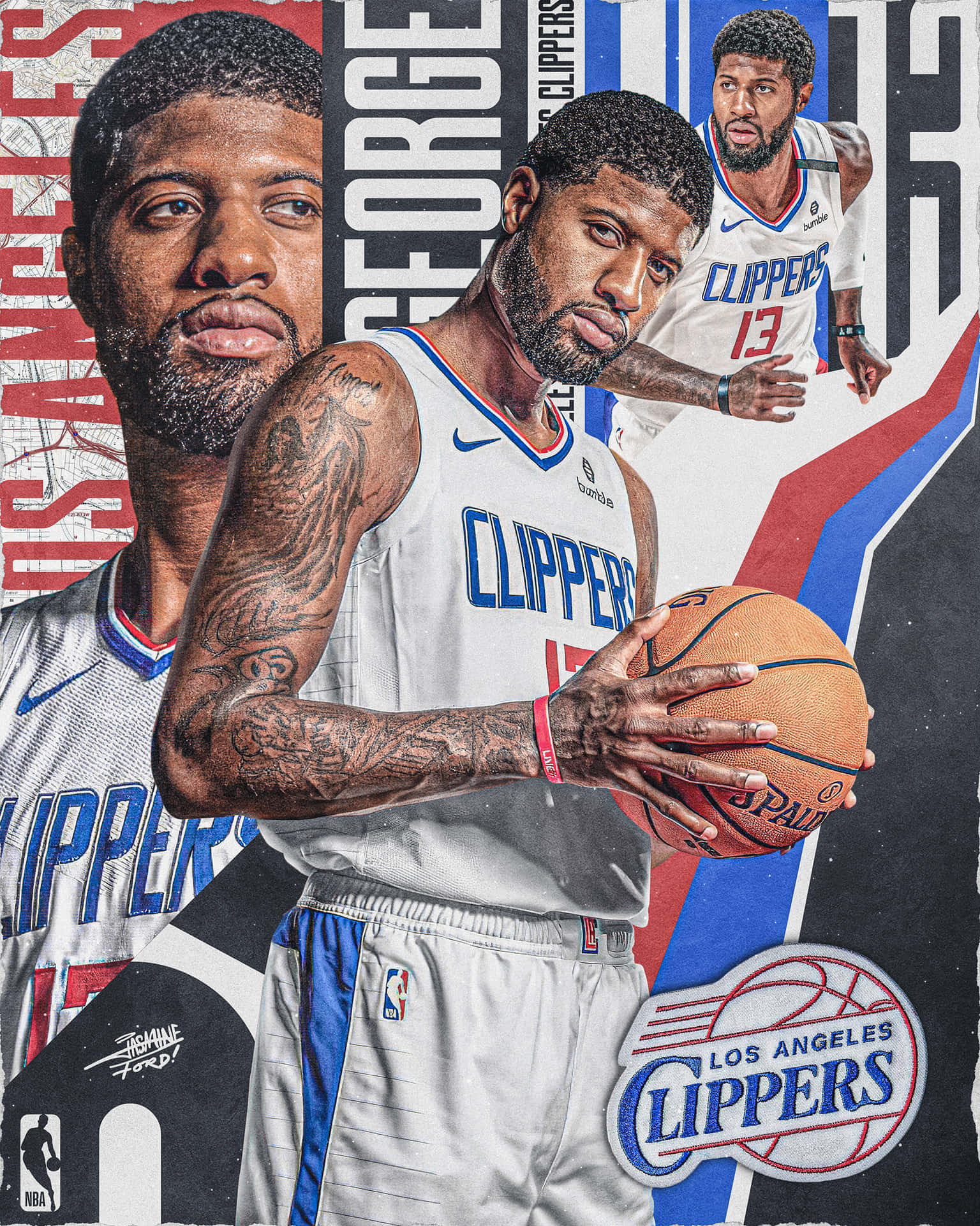 Free Paul George Clippers Wallpaper Downloads, Paul George Clippers Wallpaper for FREE