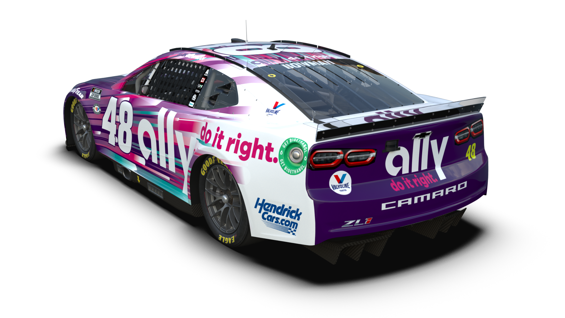NASCAR: Alex Bowman, Ally's new 'day and night' paint scheme for 2023