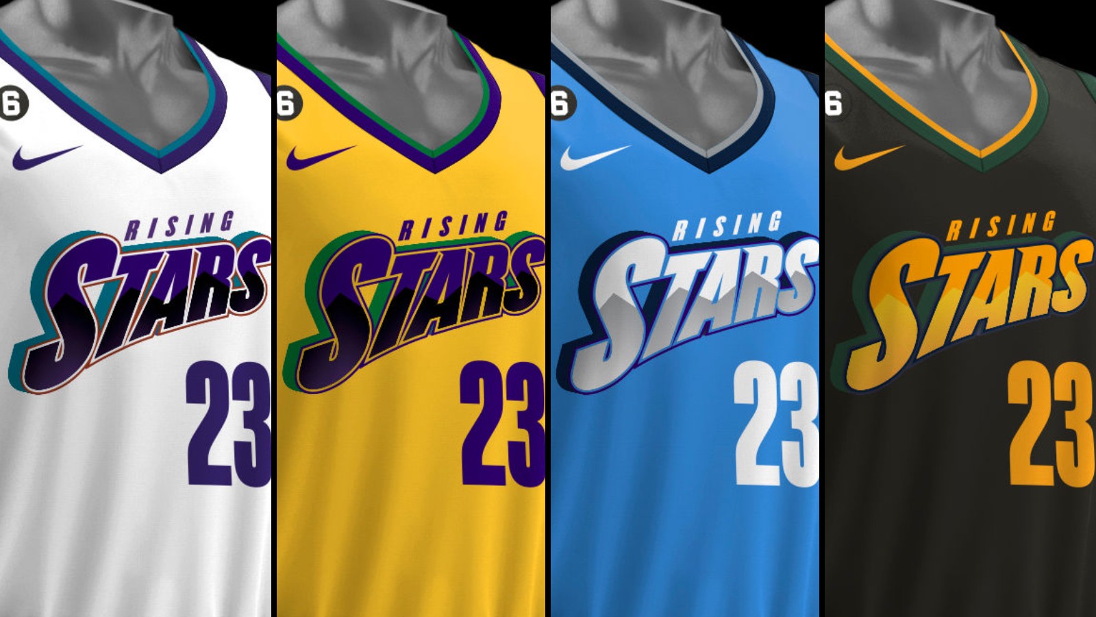 2023 NBA All Star Rising Stars Jerseys Revealed