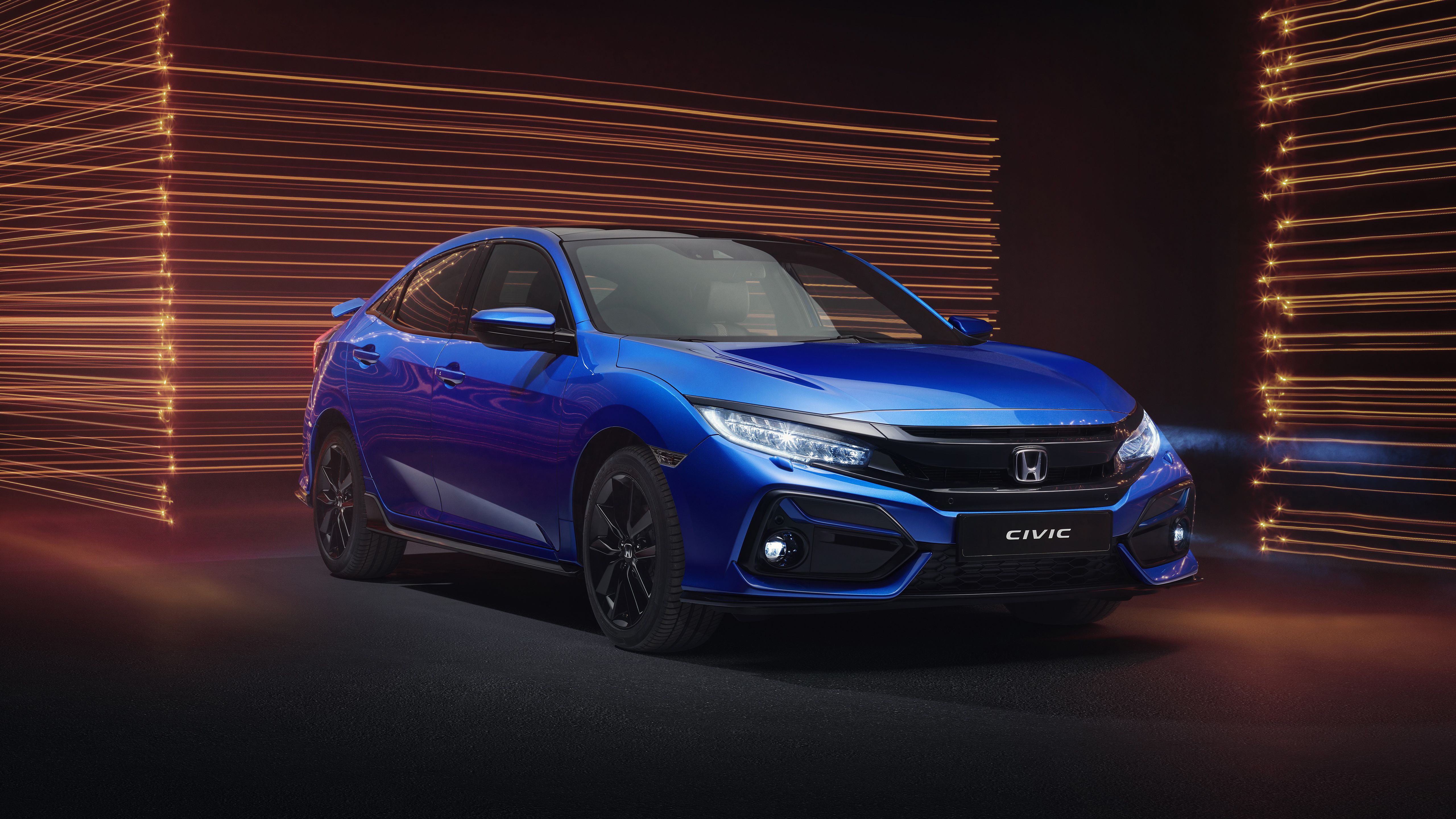 Honda Civic Blue Wallpaper