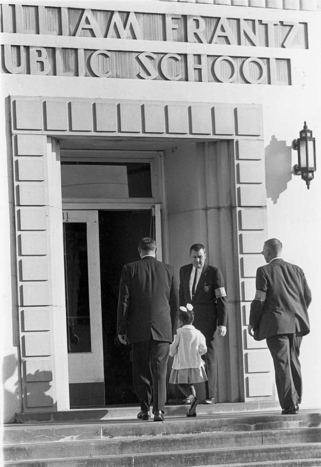 Ruby Bridges, The First African American To Attend A White Elementary School In The Deep South, 1960 Historical Photo