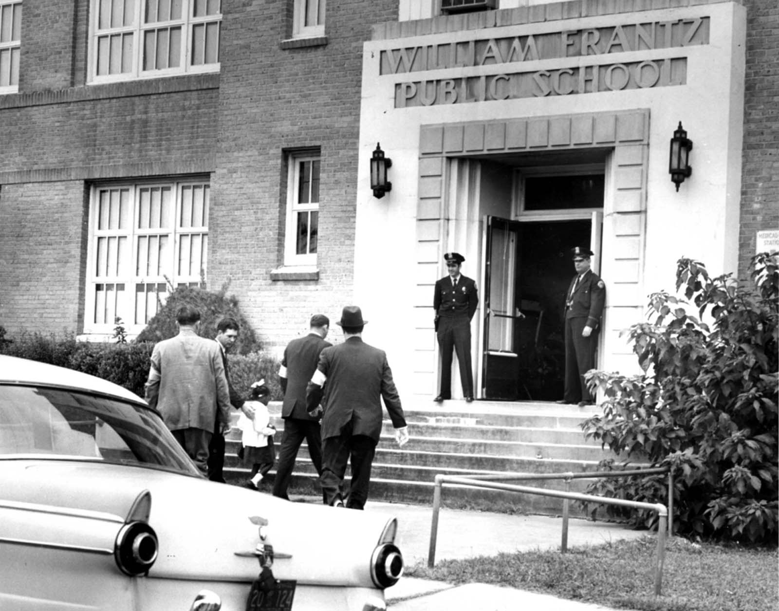 Ruby Bridges, The First African American To Attend A White Elementary School In The Deep South, 1960 Historical Photo