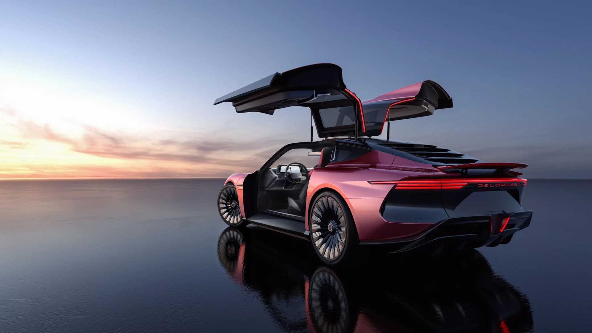 DeLorean Alpha5 Electric GT Takes Revived Brand To The Future