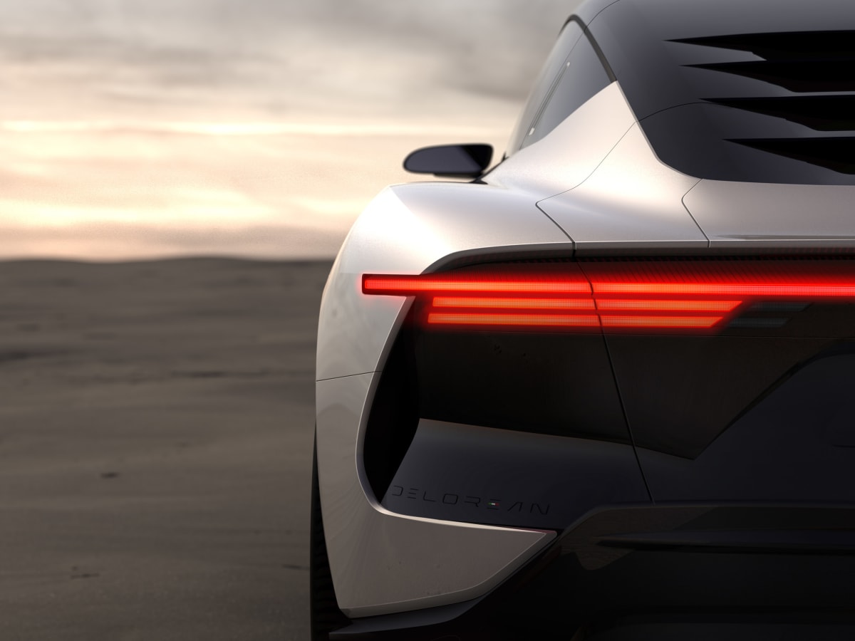 Electric Vehicle Checkpoint: DeLorean Releases Sneak Peek of Its EV