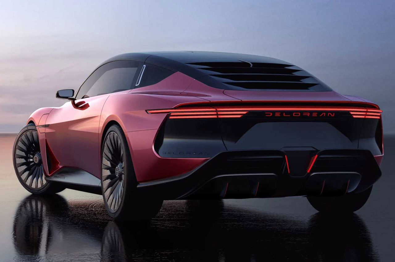 Gull Winged DeLorean Alpha5 EV Is Here