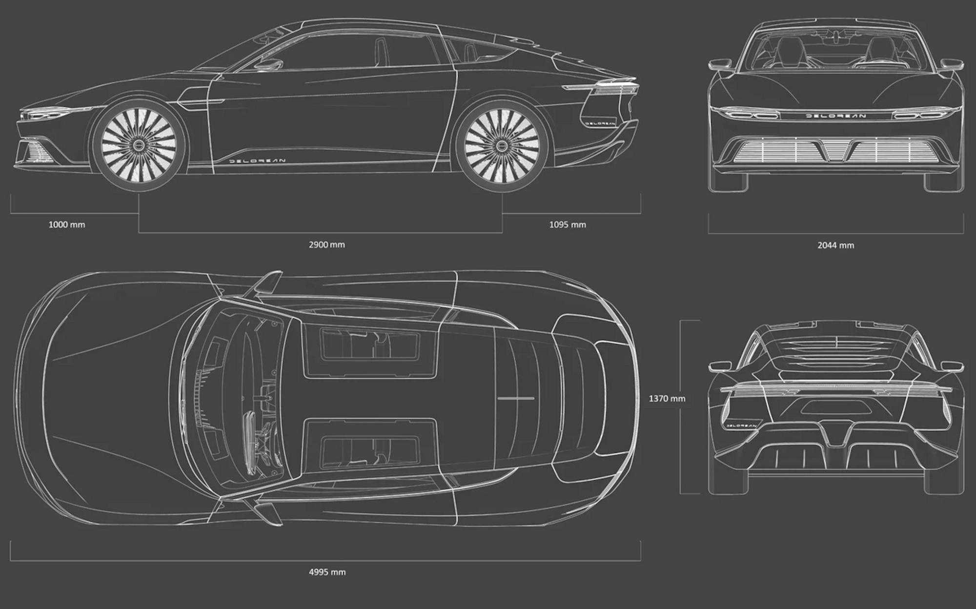 DeLorean Opens Reservations for Electric Alpha5