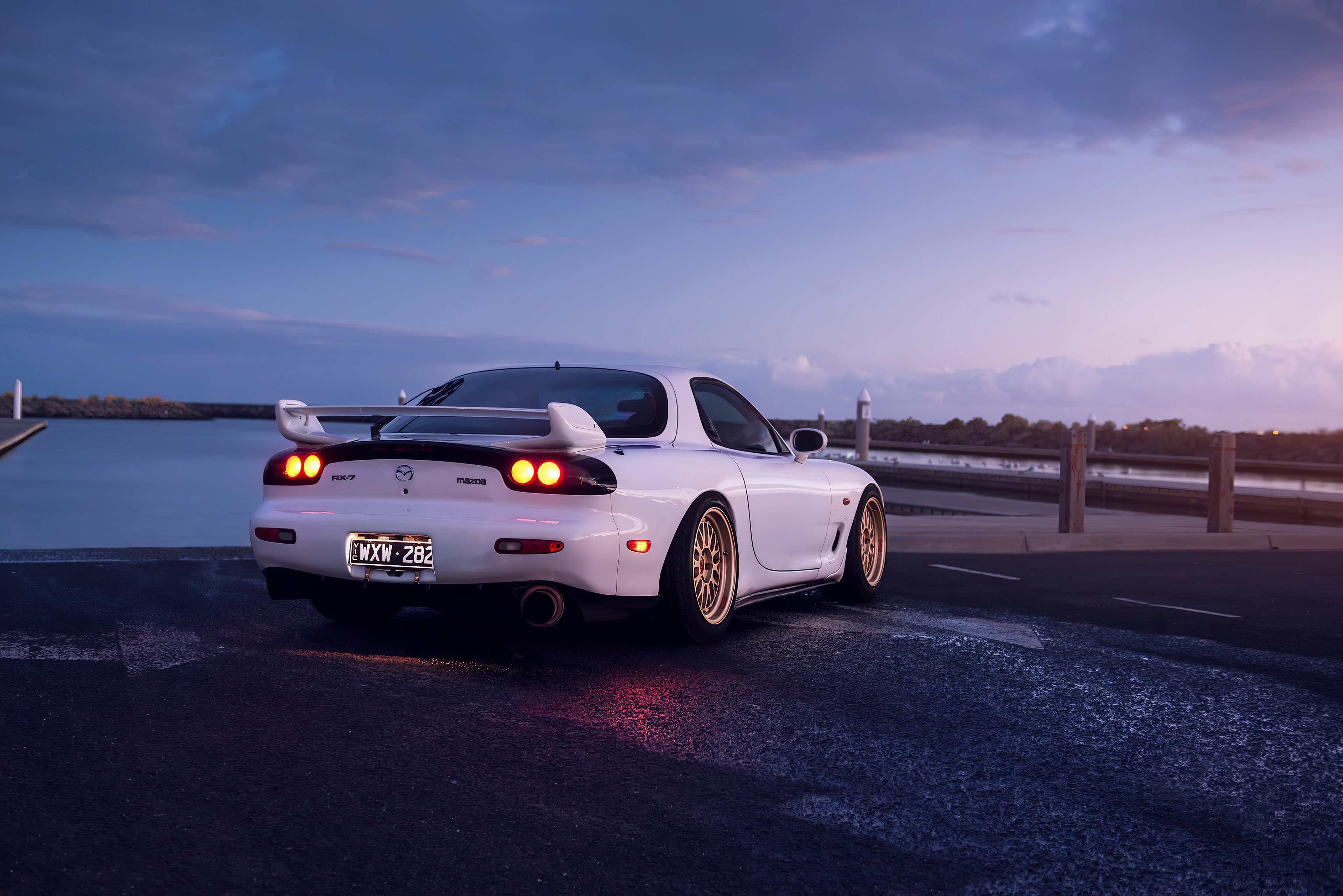 4K Mazda RX 7 Wallpaper And Background Image