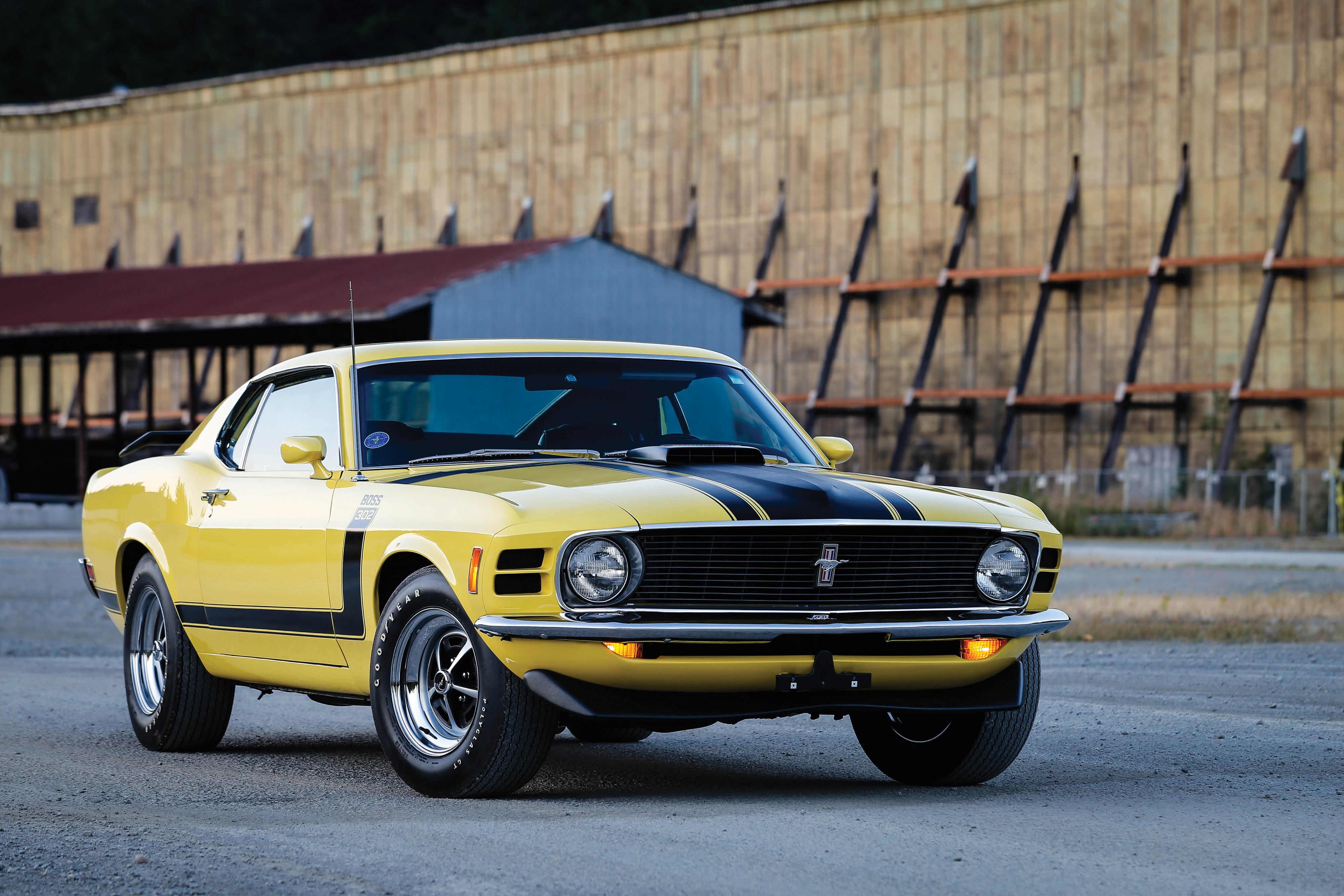 Mobile wallpaper: 1970, Boss 302, Side View, Cars, Ford, Mustang, 105800 download the picture for free