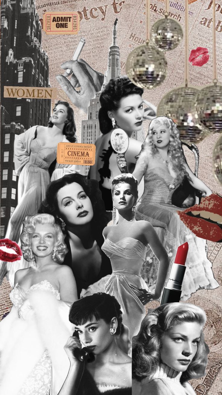 old hollywood. Poster vintage retro, Hollywood aesthetic, Attractive wallpaper