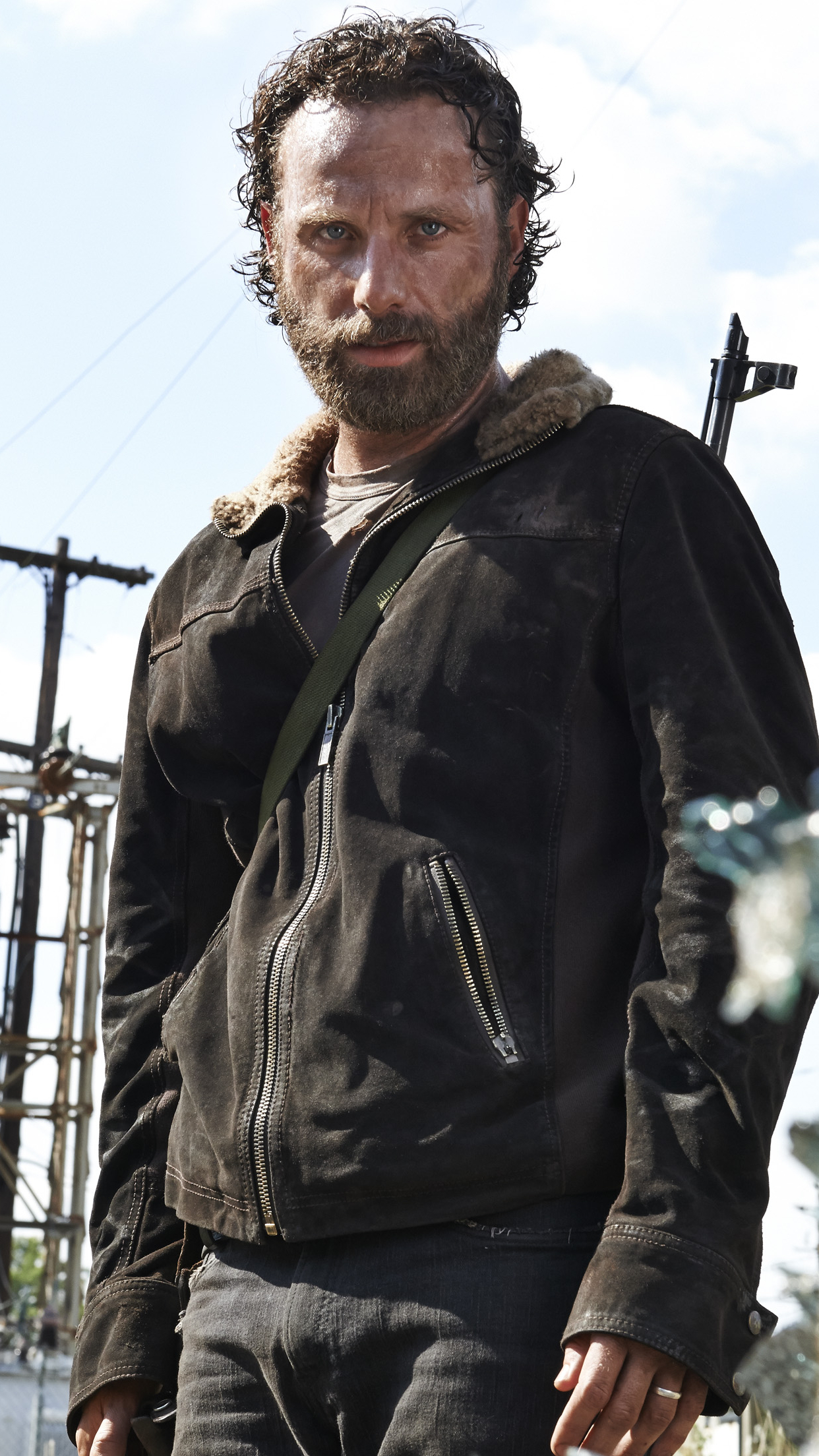 The Walking Dead Rick Wallpaper for iPhone 11, Pro Max, X, 8, 7, 6