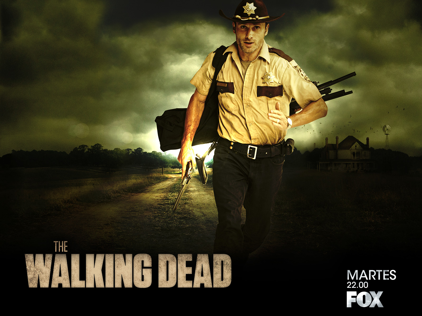 Rick Grimes Walking Dead Wallpaper
