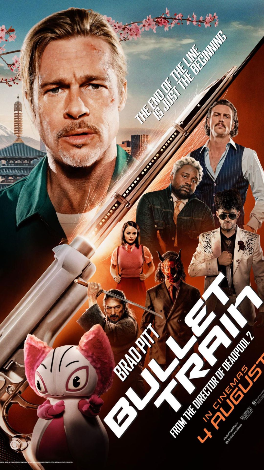 Bullet Train Movie Wallpaper Bullet Train Wallpaper [ HQ ]