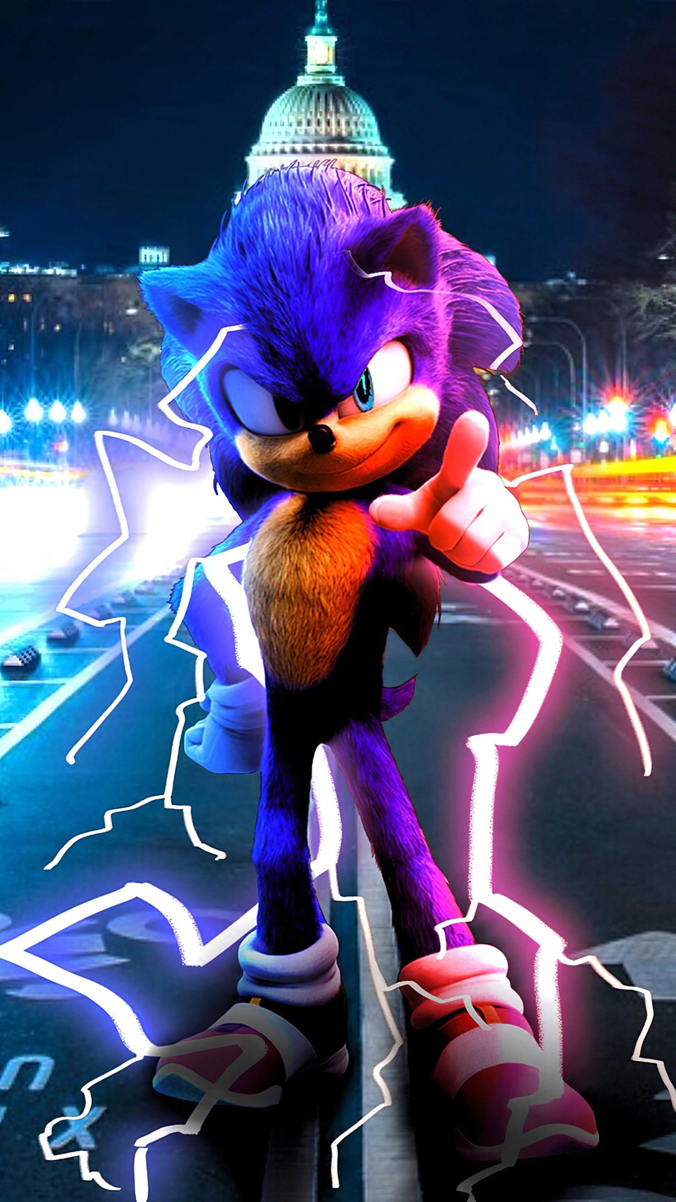 Sonic Wallpaper and Background 4K, HD, Dual Screen