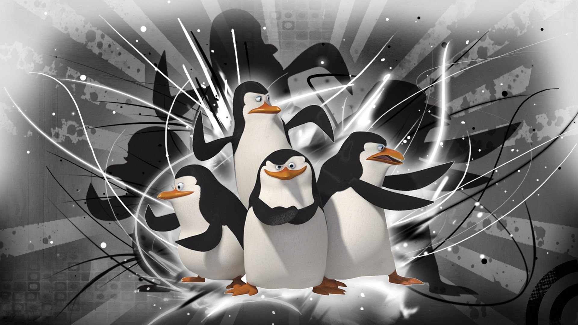 penguins, Of, Madagascar, Animation, Comedy, Adventure, Family, Penguin, Cartoon Wallpaper HD / Desktop and Mobile Background