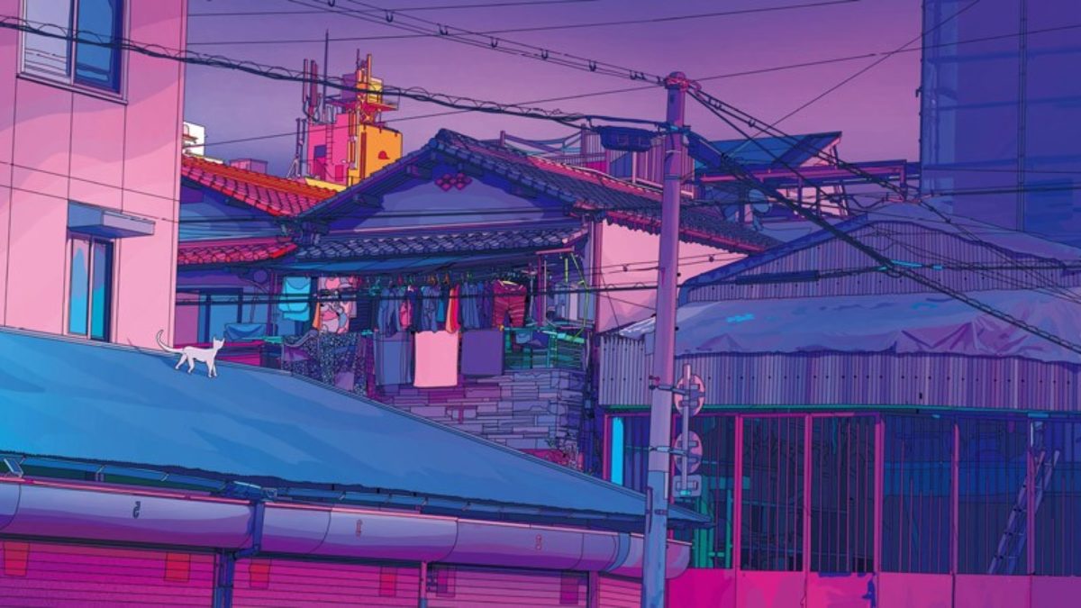 Free download Lofi Wallpaper on [3840x1920] for your Desktop, Mobile & Tablet. Explore Japanese Lofi Wallpaper. Japanese Tattoo Wallpaper, Wallpaper Japanese Garden, Japanese Wallpaper