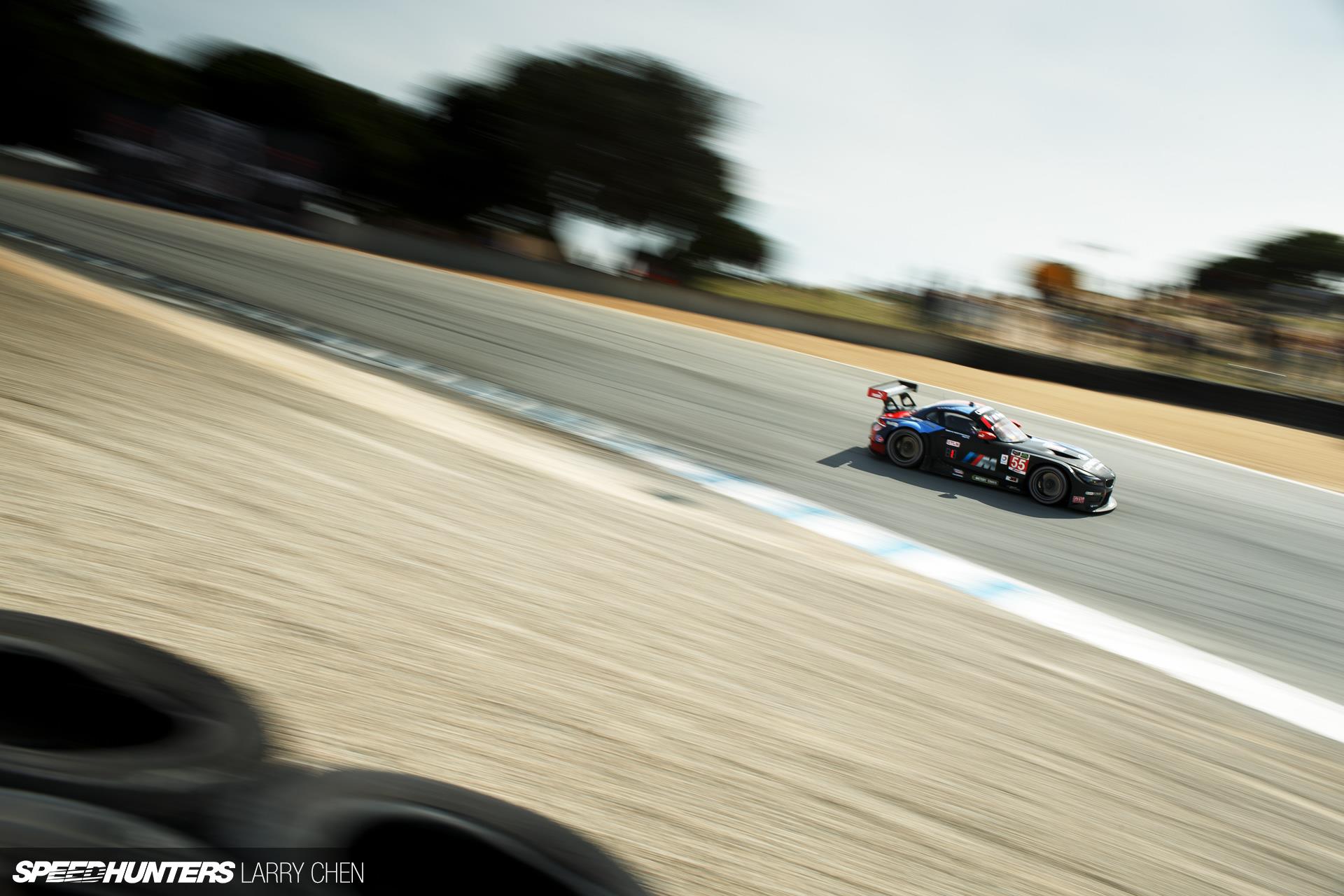 What's Better Than The Corkscrew At Laguna Seca? Watching This BMW M Purpose Built Racer Blast Down It!