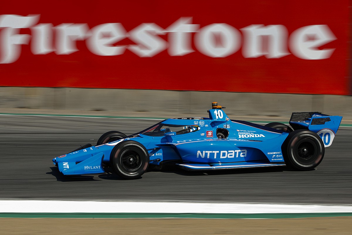 Laguna Seca IndyCar: Palou leads second practice
