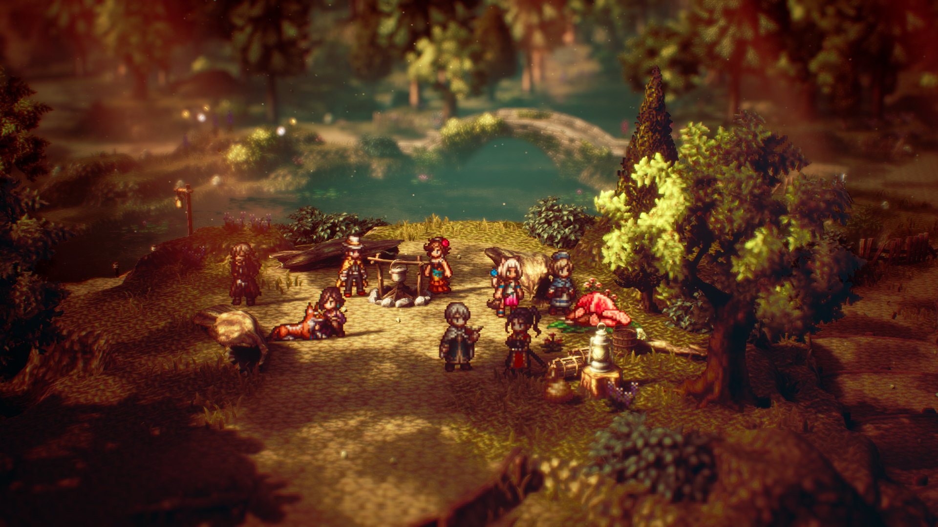 Octopath Traveler II HD Wallpaper and Background