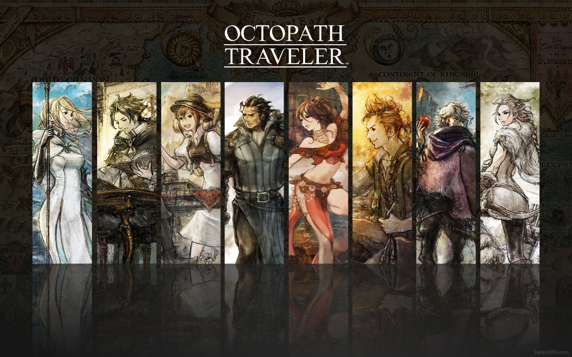 Octopath Traveler 2  Official Throne and Temenos Character Trailer  IGN