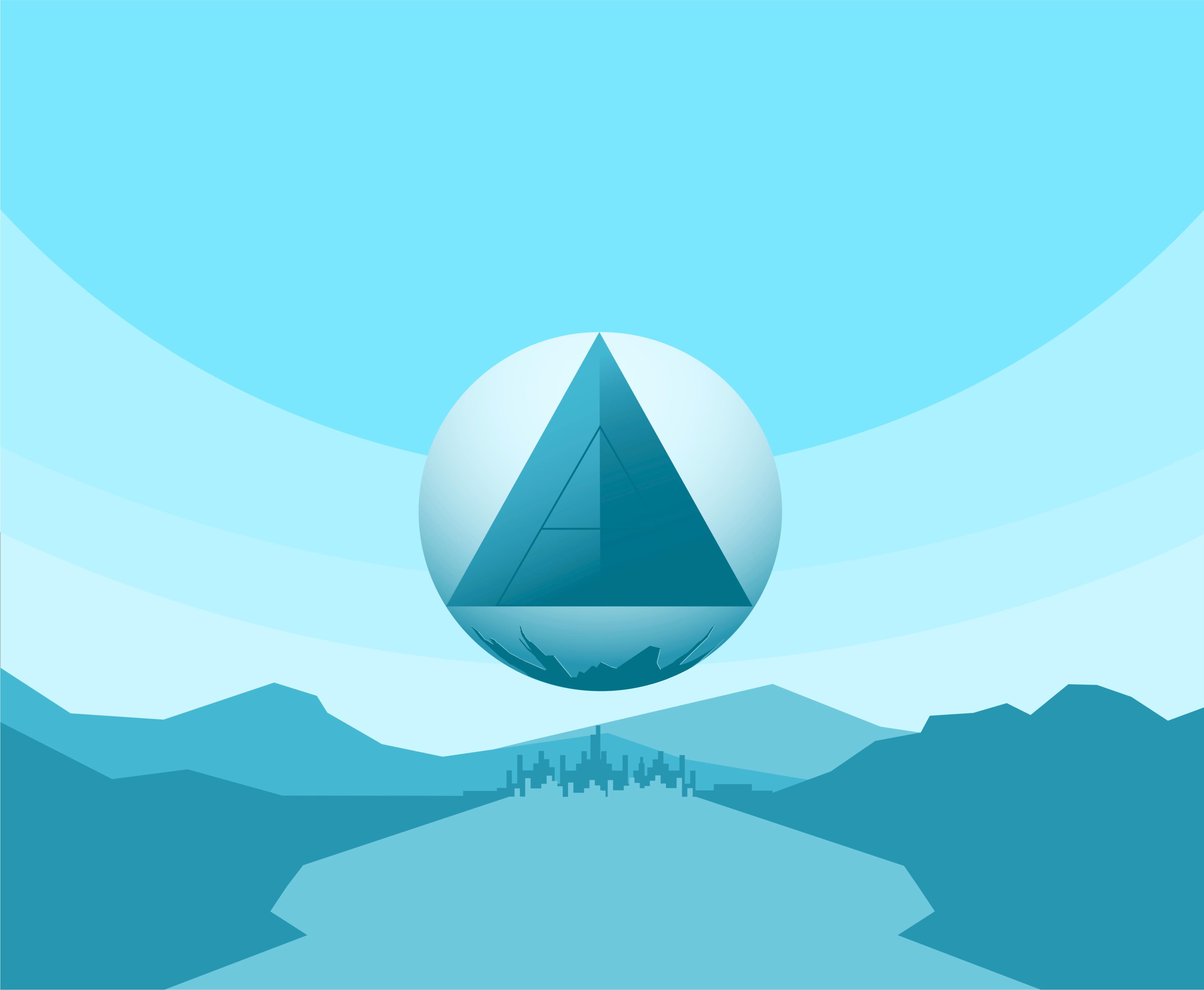 I drew a Lightfall wallpaper