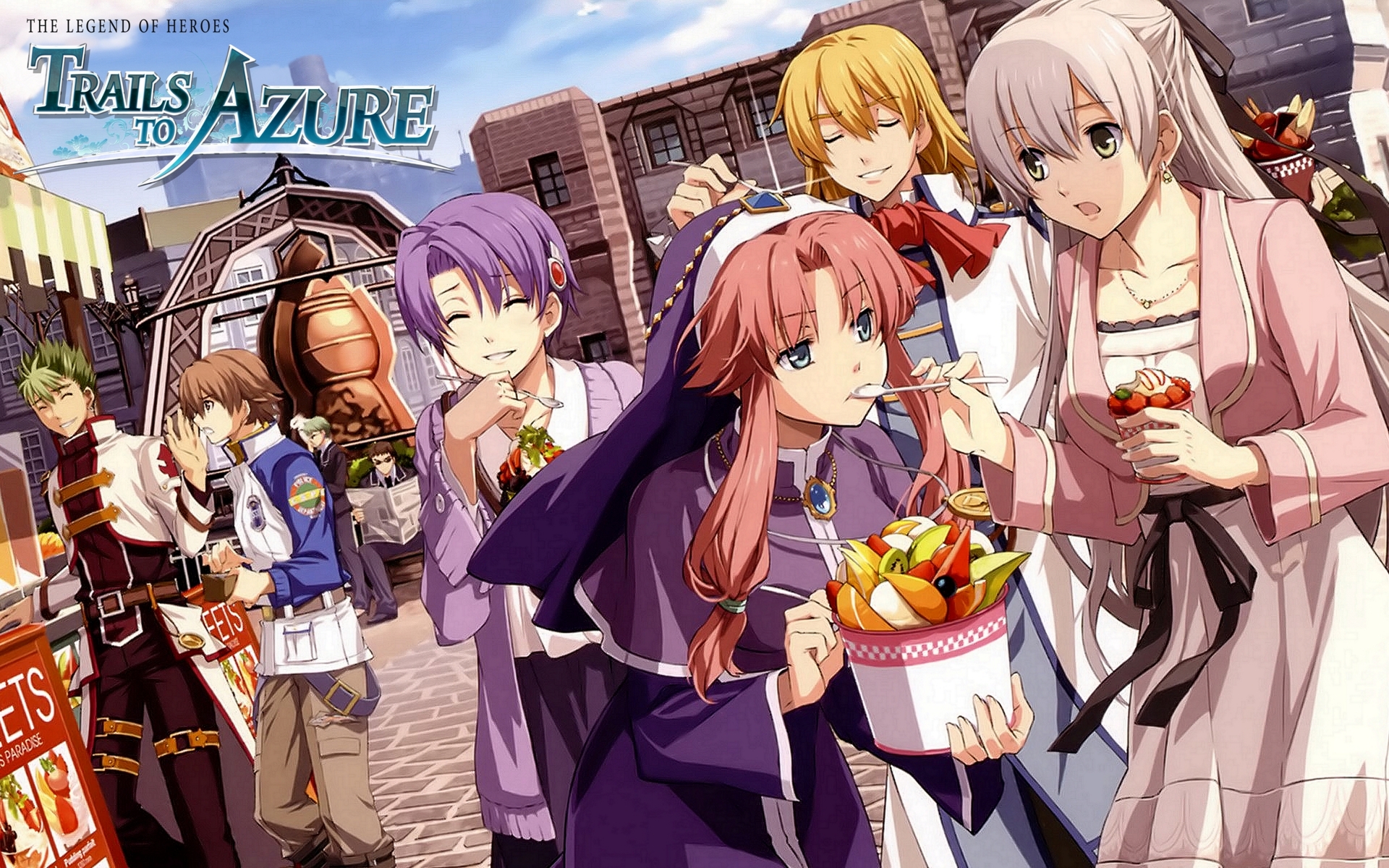 День зеро. Zero no Kiseki. Trails to Azure. The Legend of Heroes: Trails to Azure. Zero no Kiseki tio.