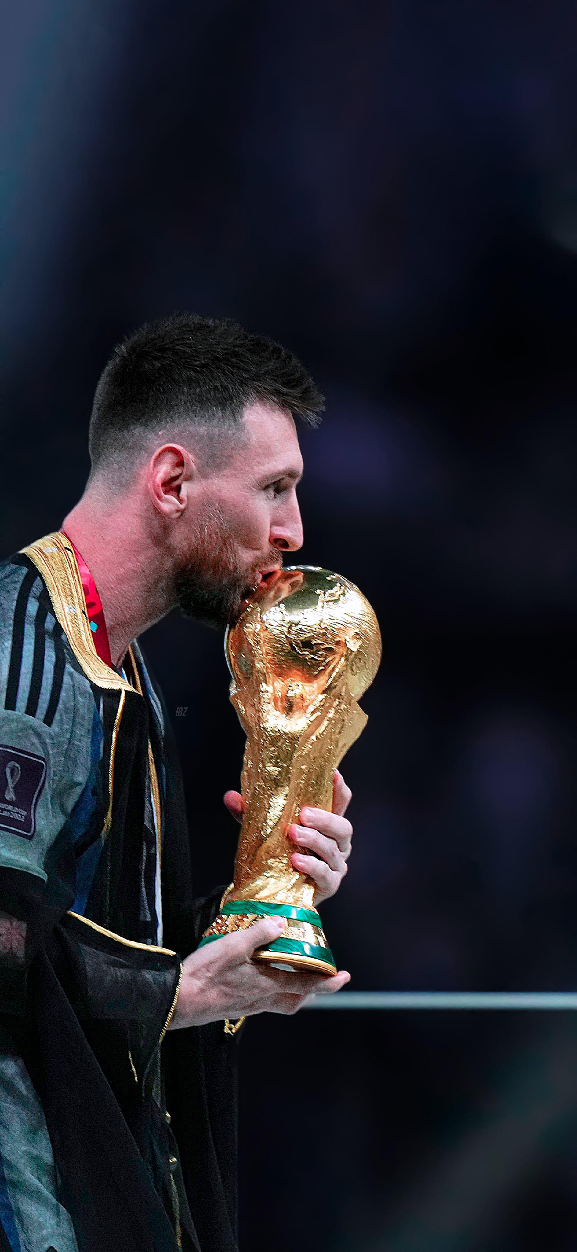 Messi World Cup Trophy Wallpapers - Wallpaper Cave