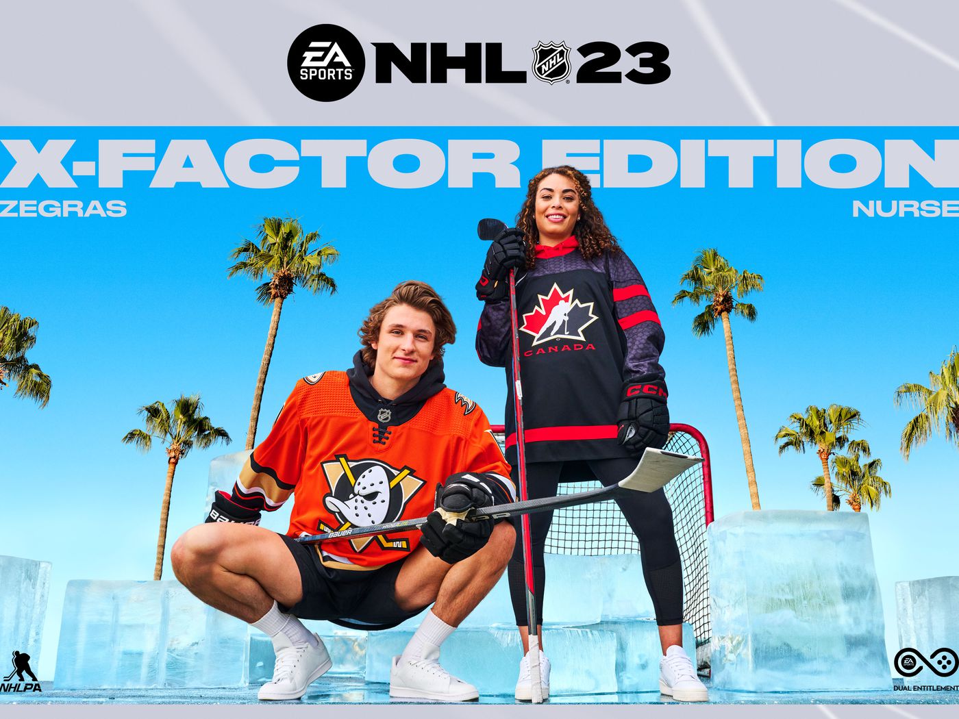 NHL 23 cover stars revealed: Trevor Zegras, Sarah Nurse