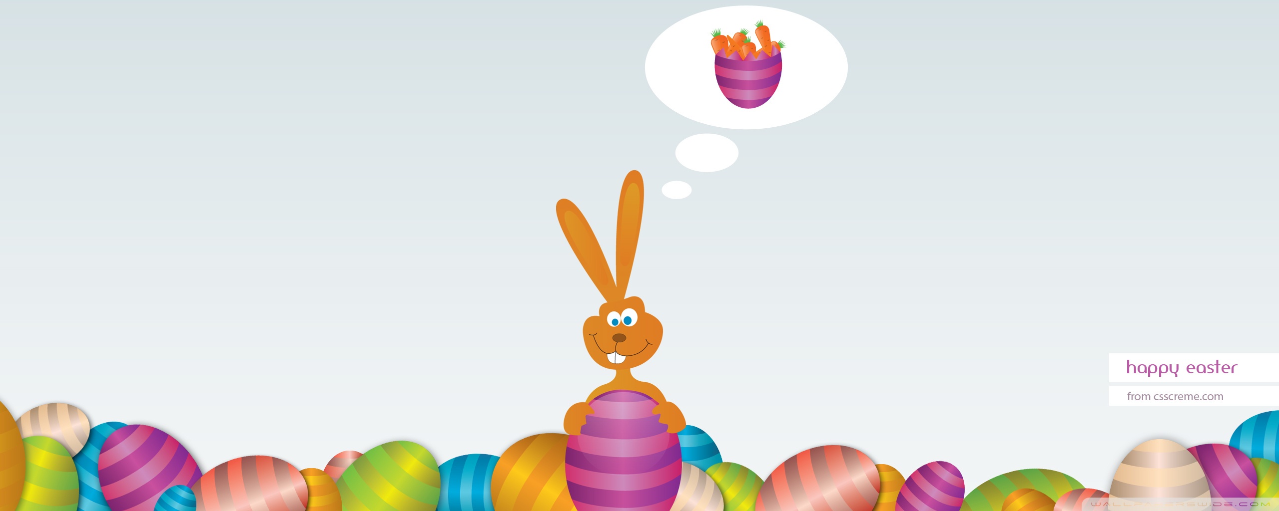 Easter Bunny Happy Easter Ultra HD Desktop Background Wallpaper for 4K UHD TV, Widescreen & UltraWide Desktop & Laptop, Multi Display, Dual Monitor, Tablet