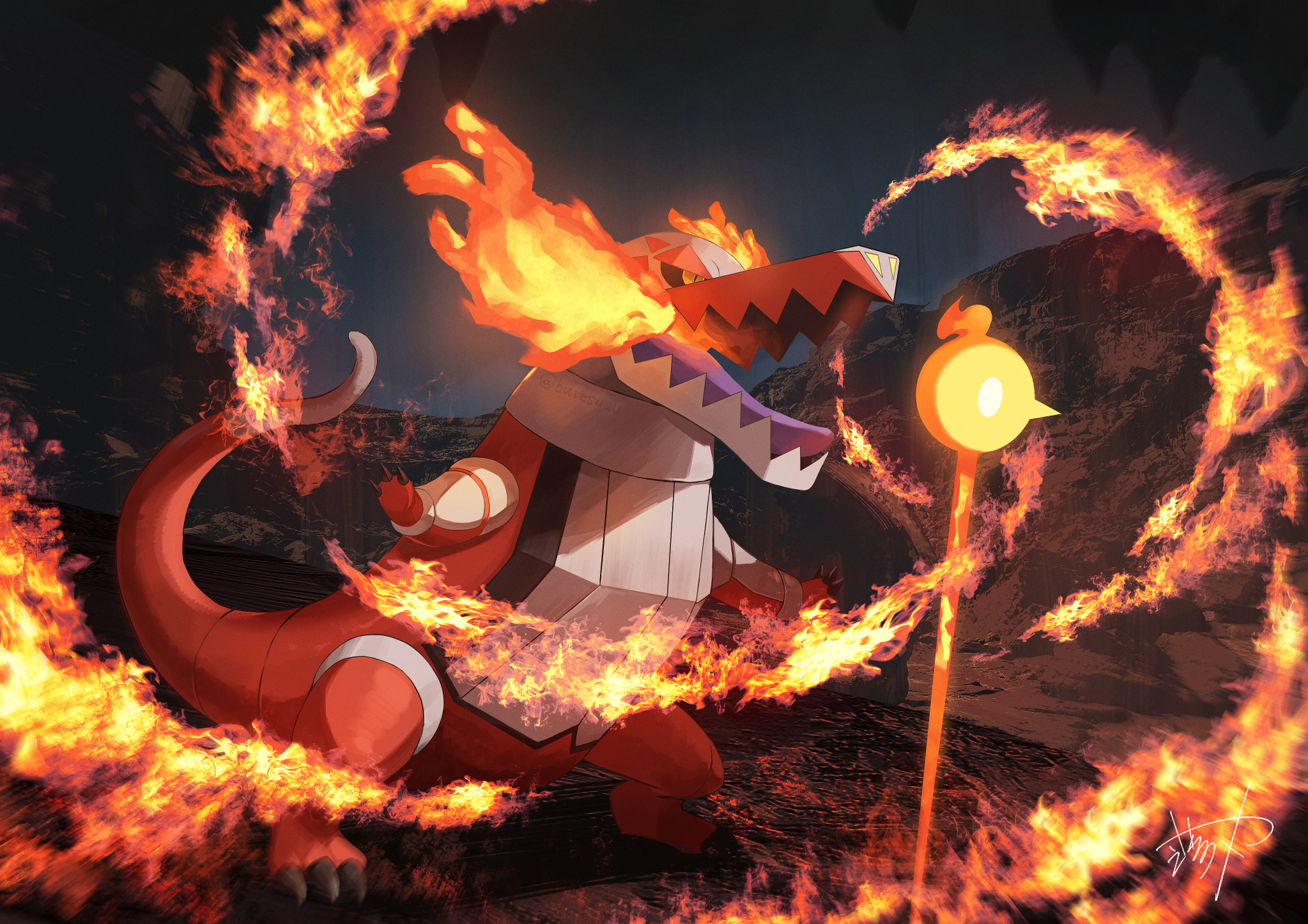 Skeledirge (Pokémon) HD Wallpaper and Background