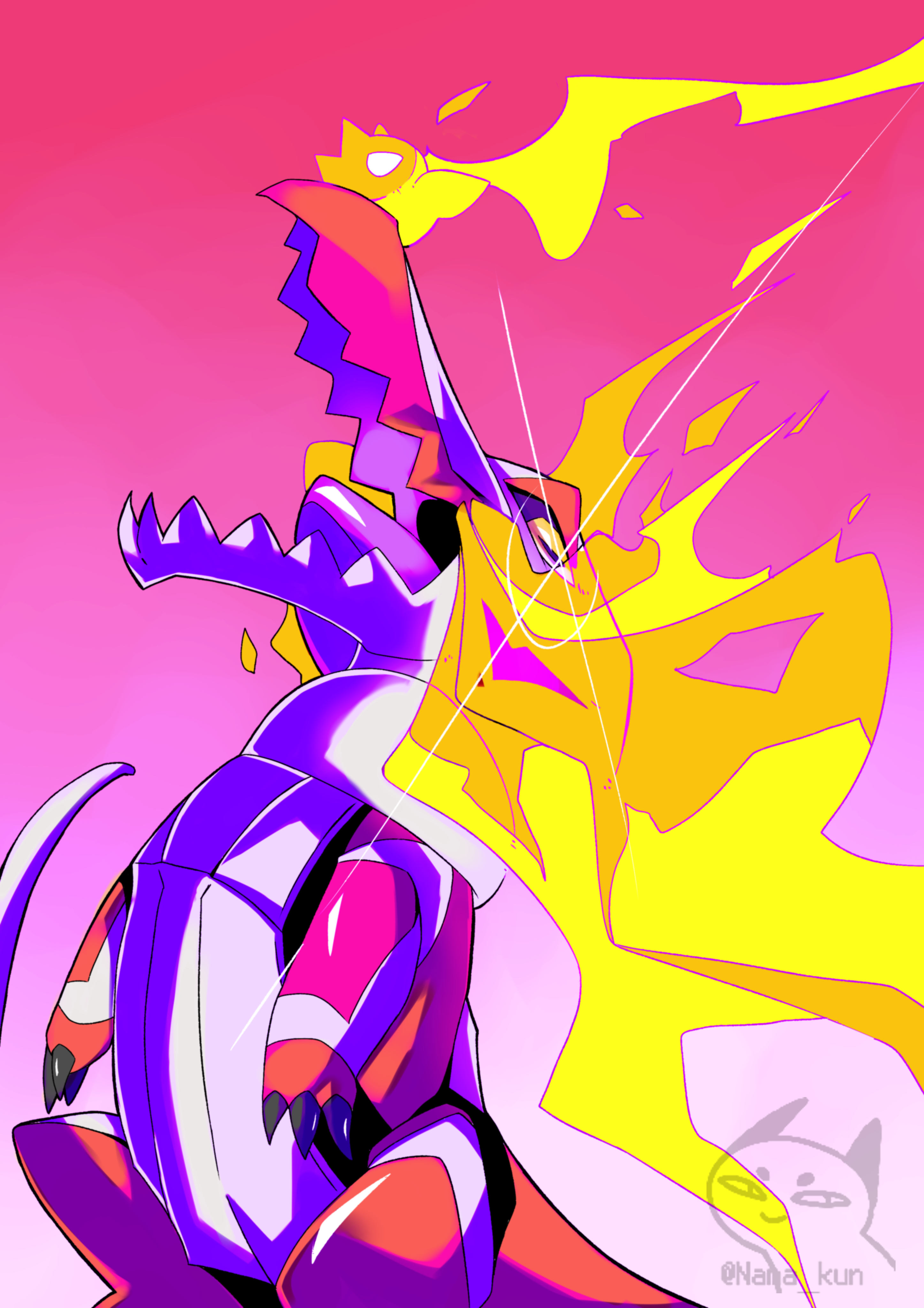 I finally finished my Skeledirge art, now I'm gonna make an meowscarada, which other pokemon you guys would want me to draw? -art