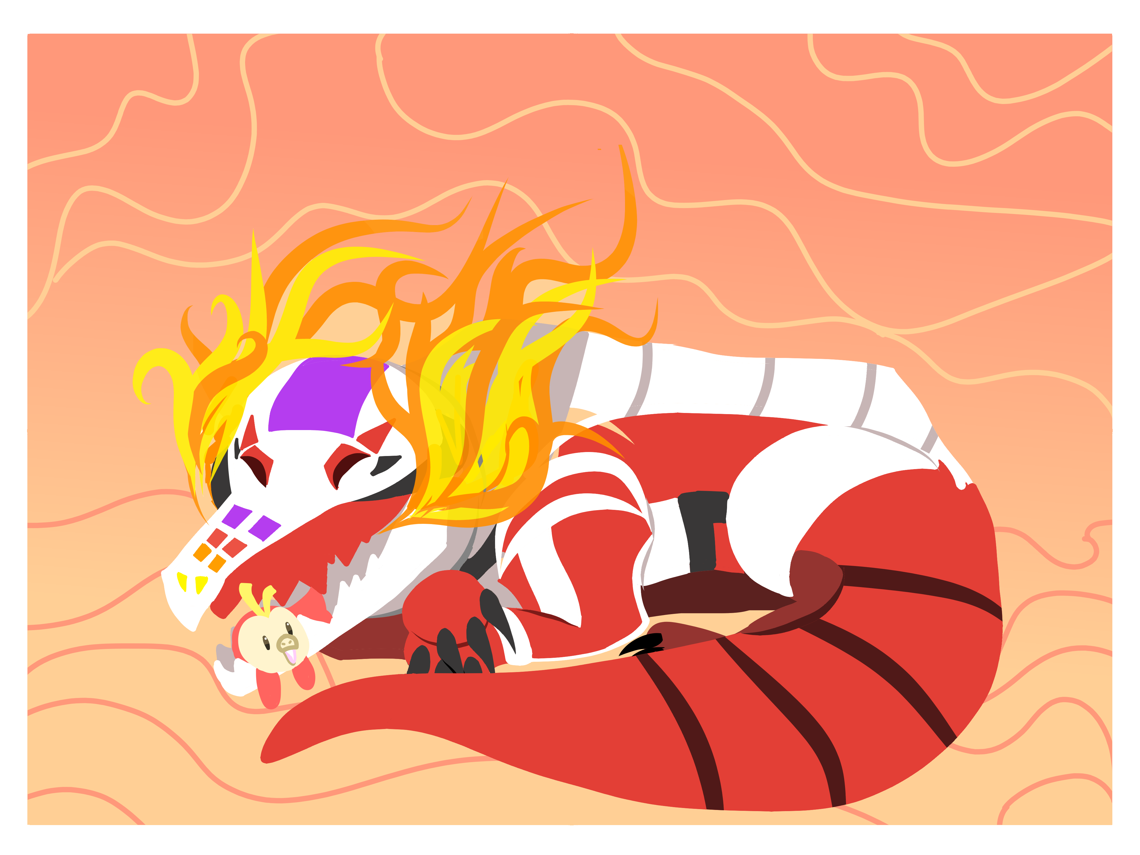 Skeledirge And Fuecoco By Whimsical Wife On Newgrounds