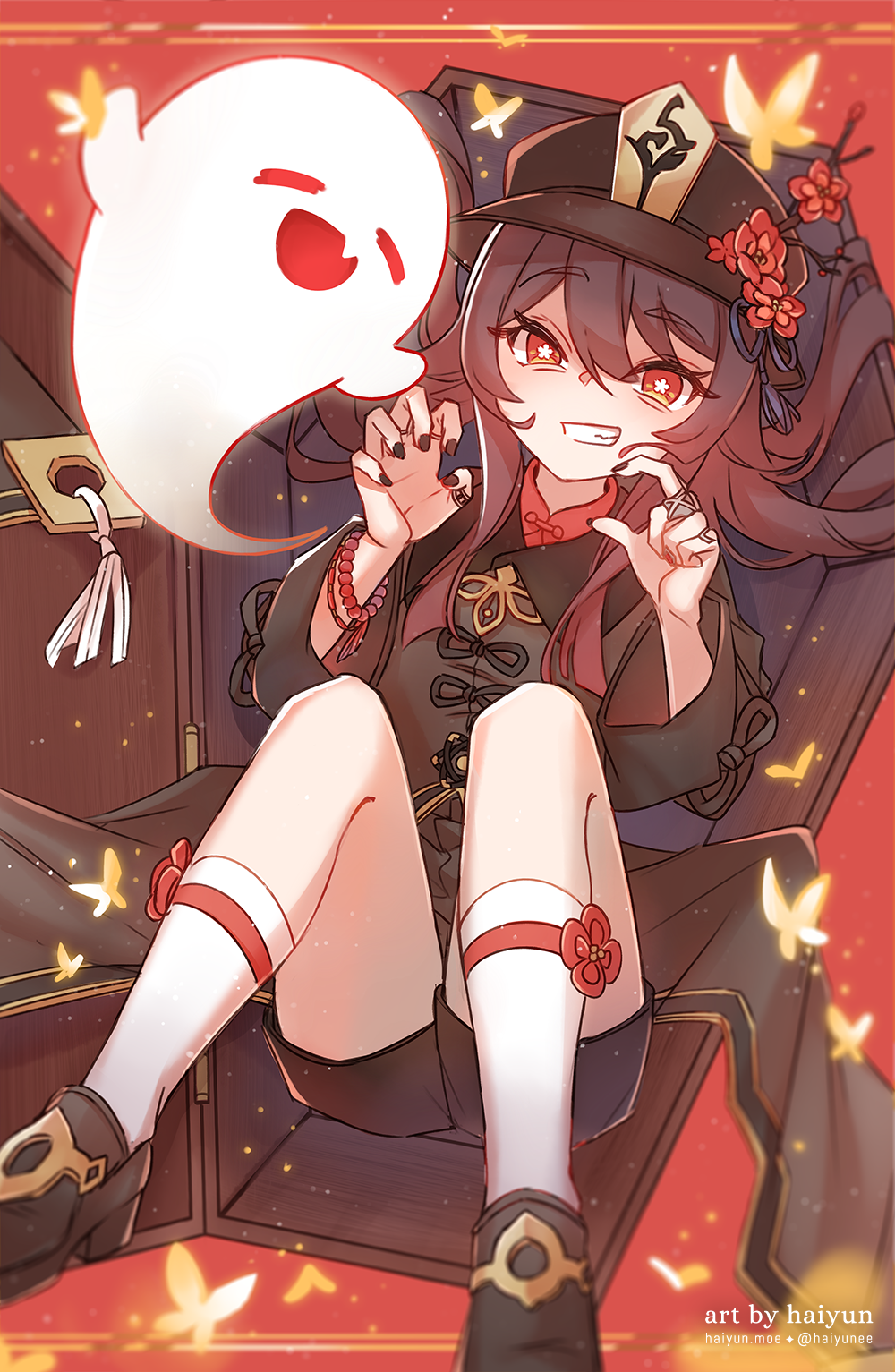 Genshin Impact HuTao Print