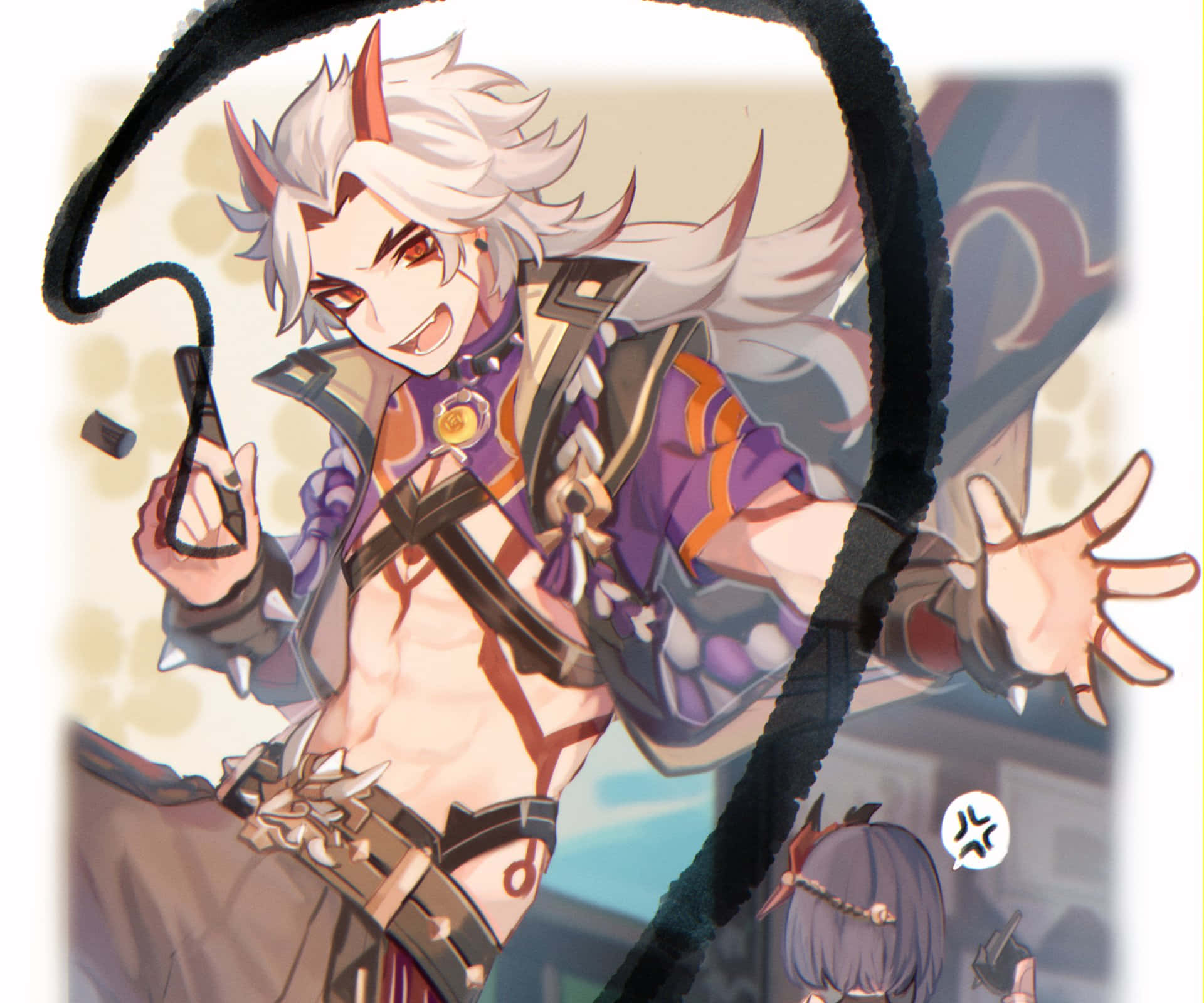 Download Itto Genshin Impact Wallpaper