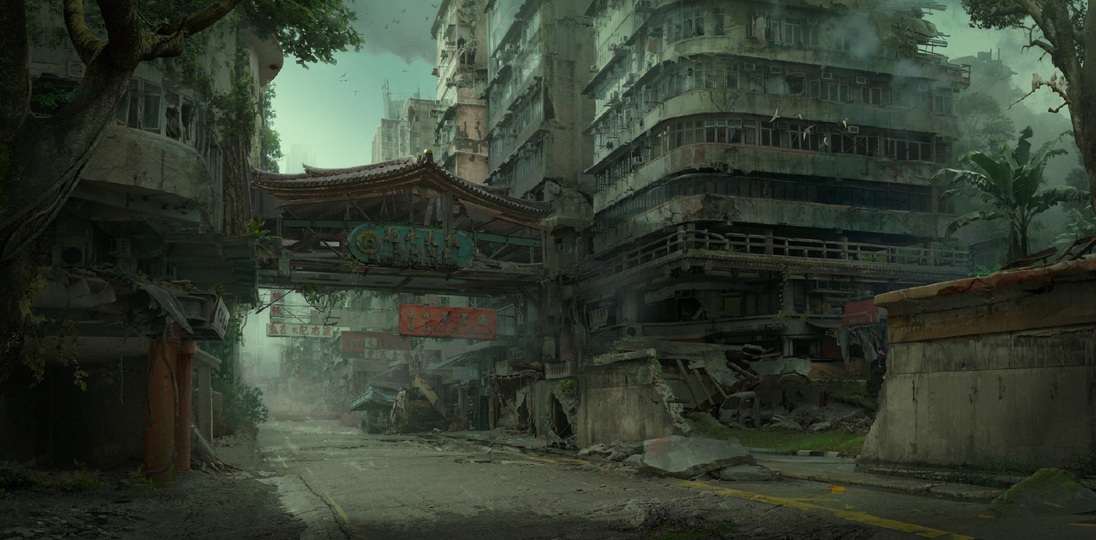 Sci Fi Post Apocalyptic HD, Ruin, City Gallery HD Wallpaper