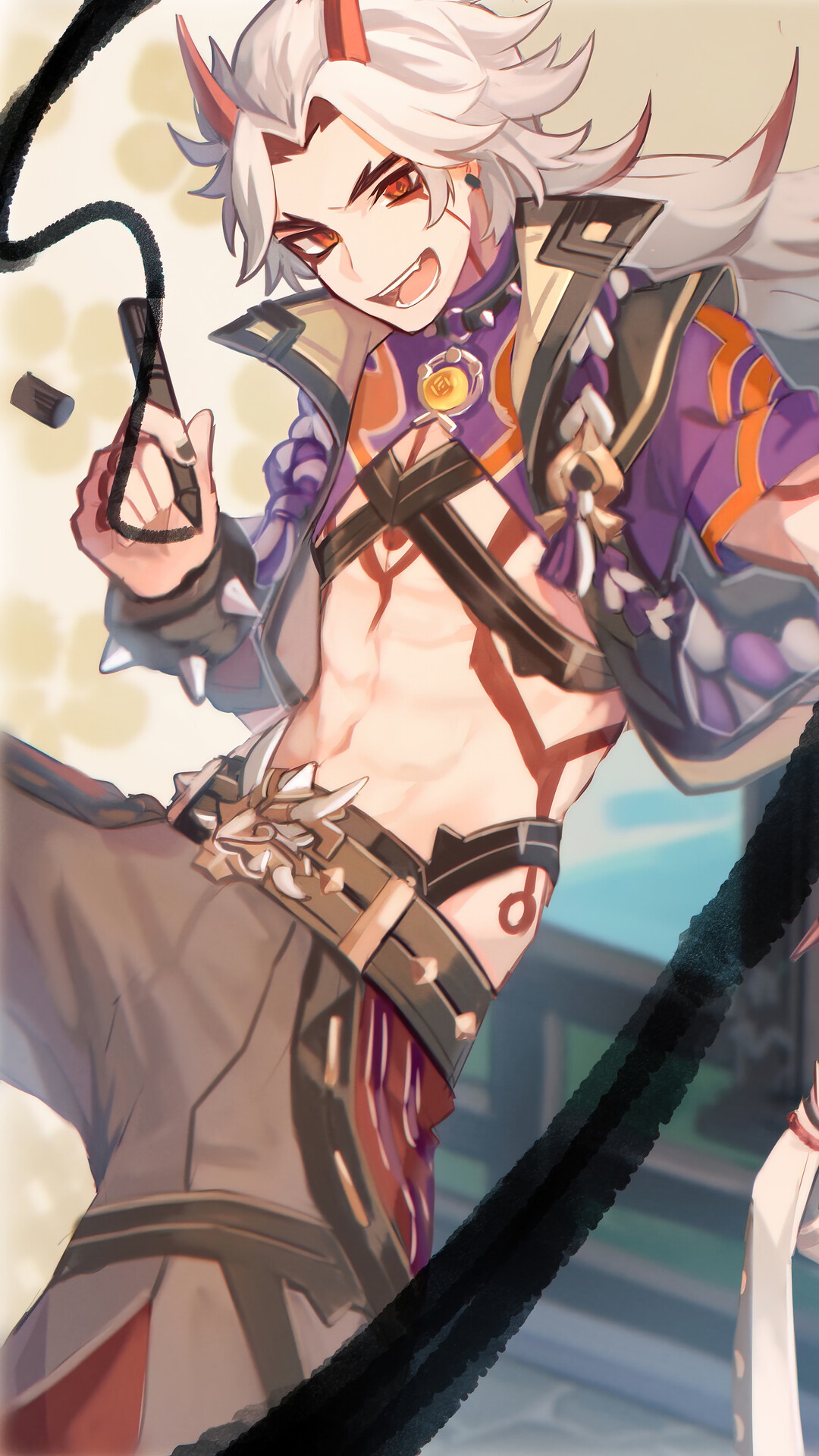 Arataki Itto, Genshin Impact, Video Game Gallery HD Wallpaper