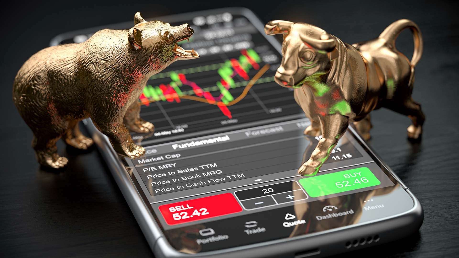 Bear Vs Bull Wallpapers Wallpaper Cave