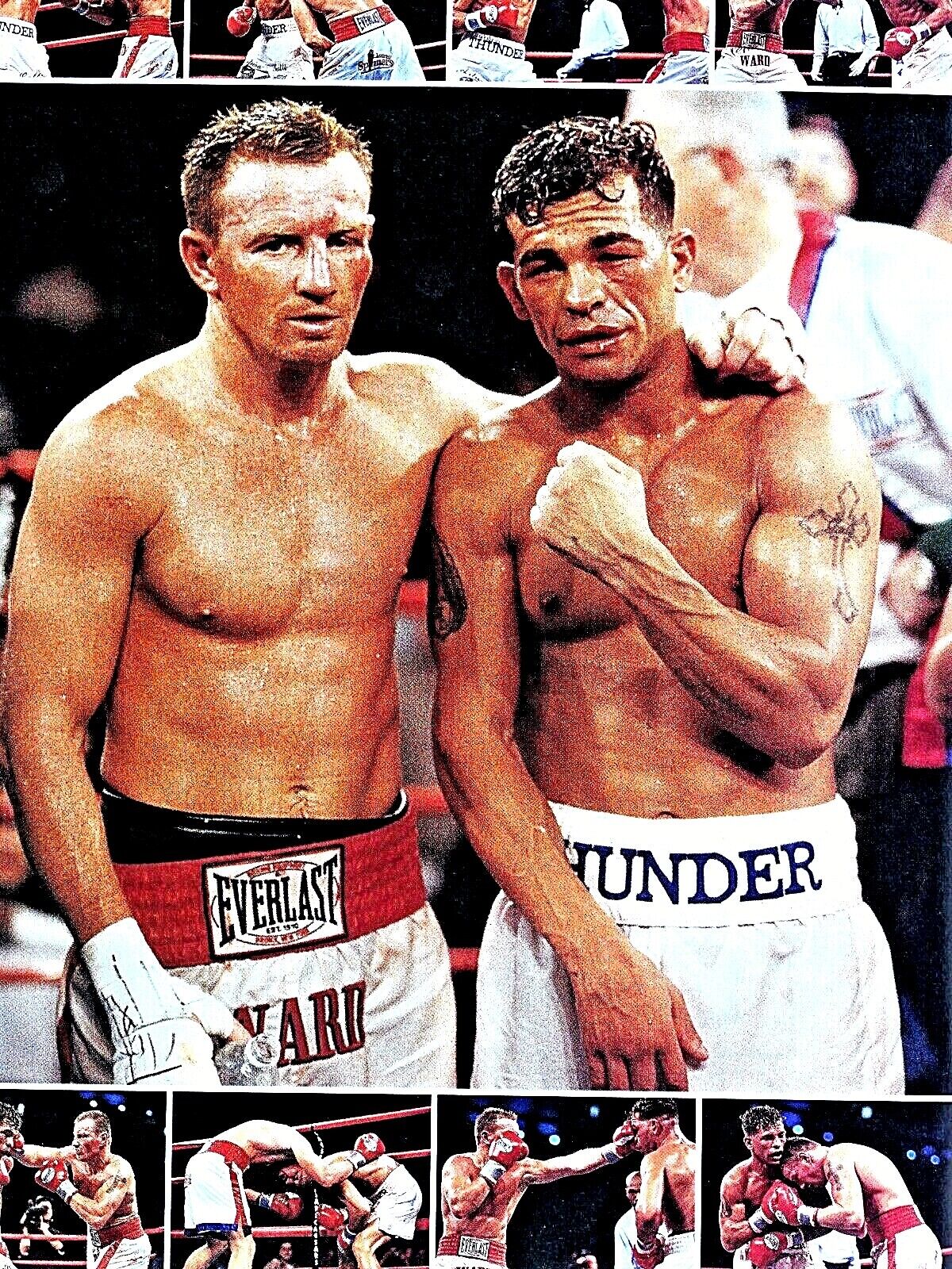 Micky Ward Arturo Gatti Vintage Uncommon Valor Pics & Original Article