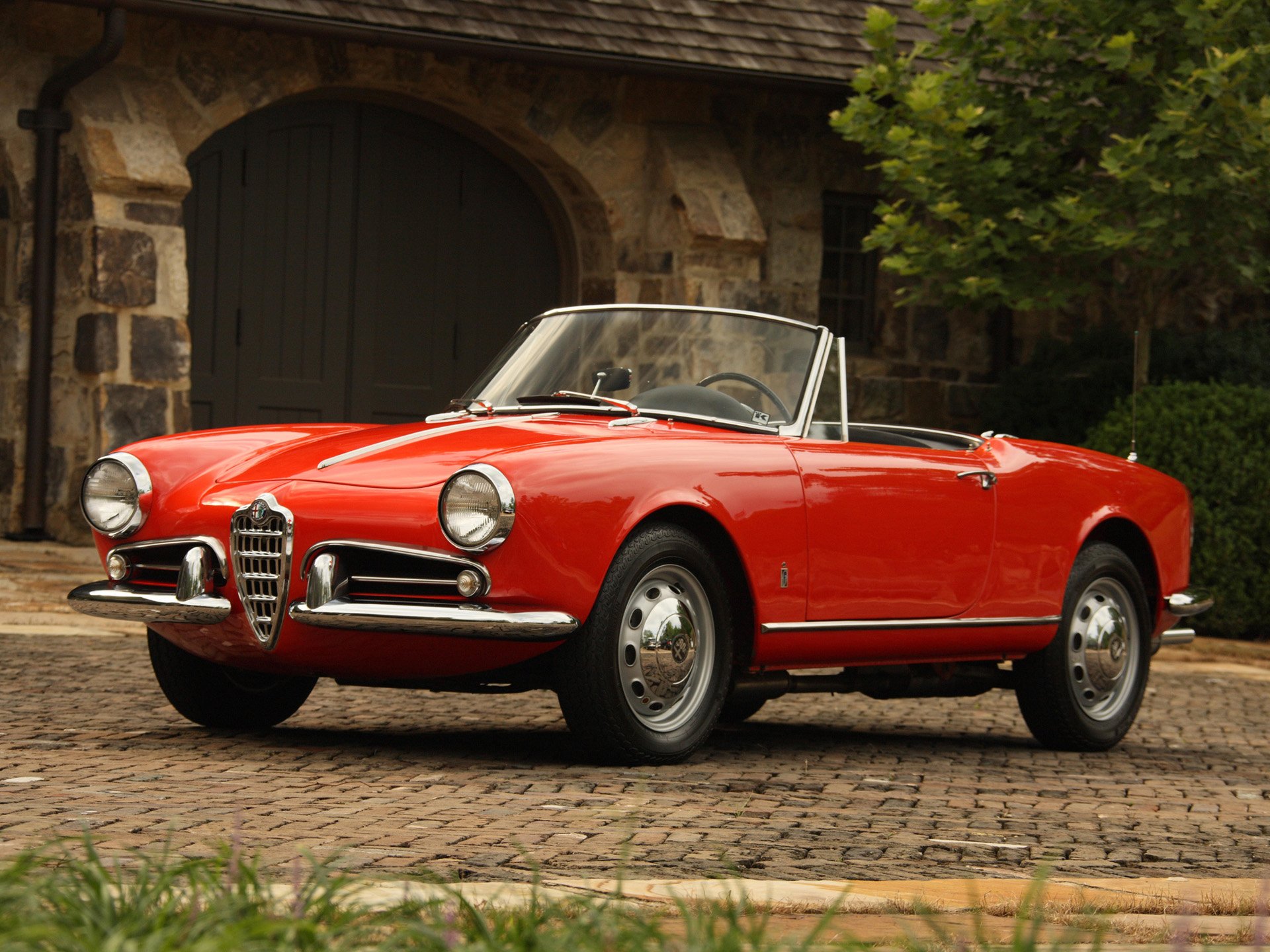 Alfa Romeo Giulietta Spider HD Wallpaper und Hintergründe