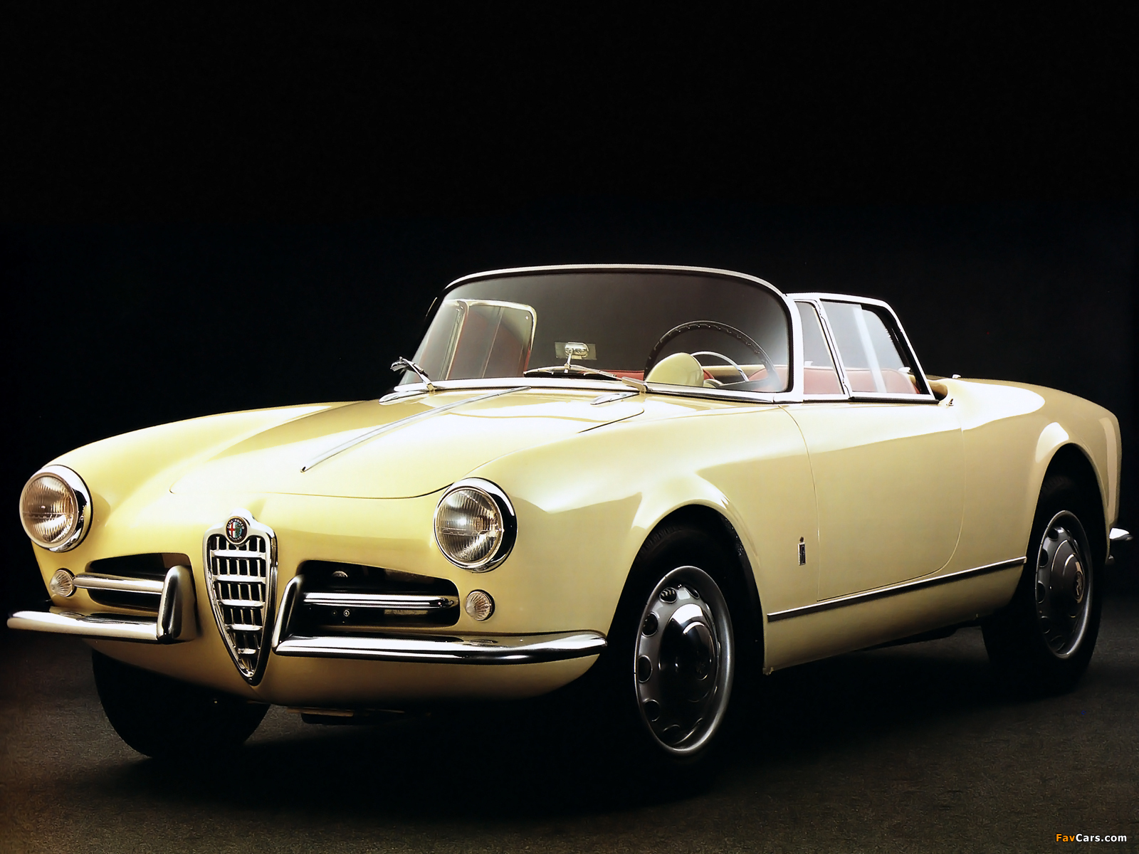 Alfa Romeo Giulietta Spider Prototipo 750 Wallpaper