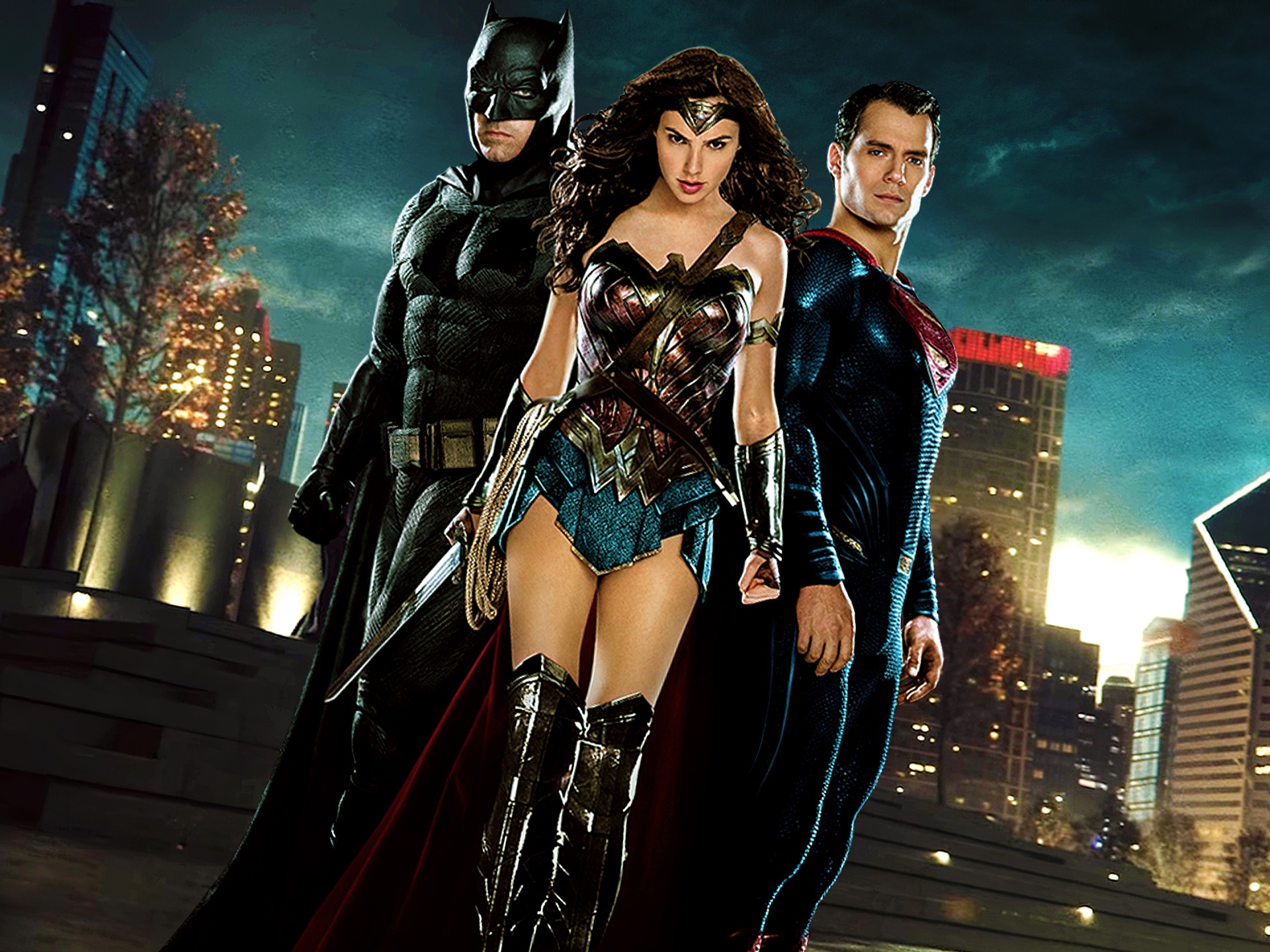 Wallpaper 4k Bat Man Superman Wonder Woman Wallpaper