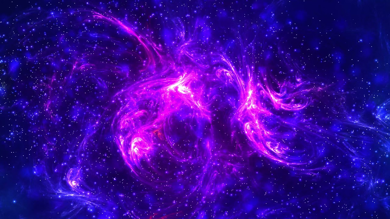 Neon Galaxy 4K Space