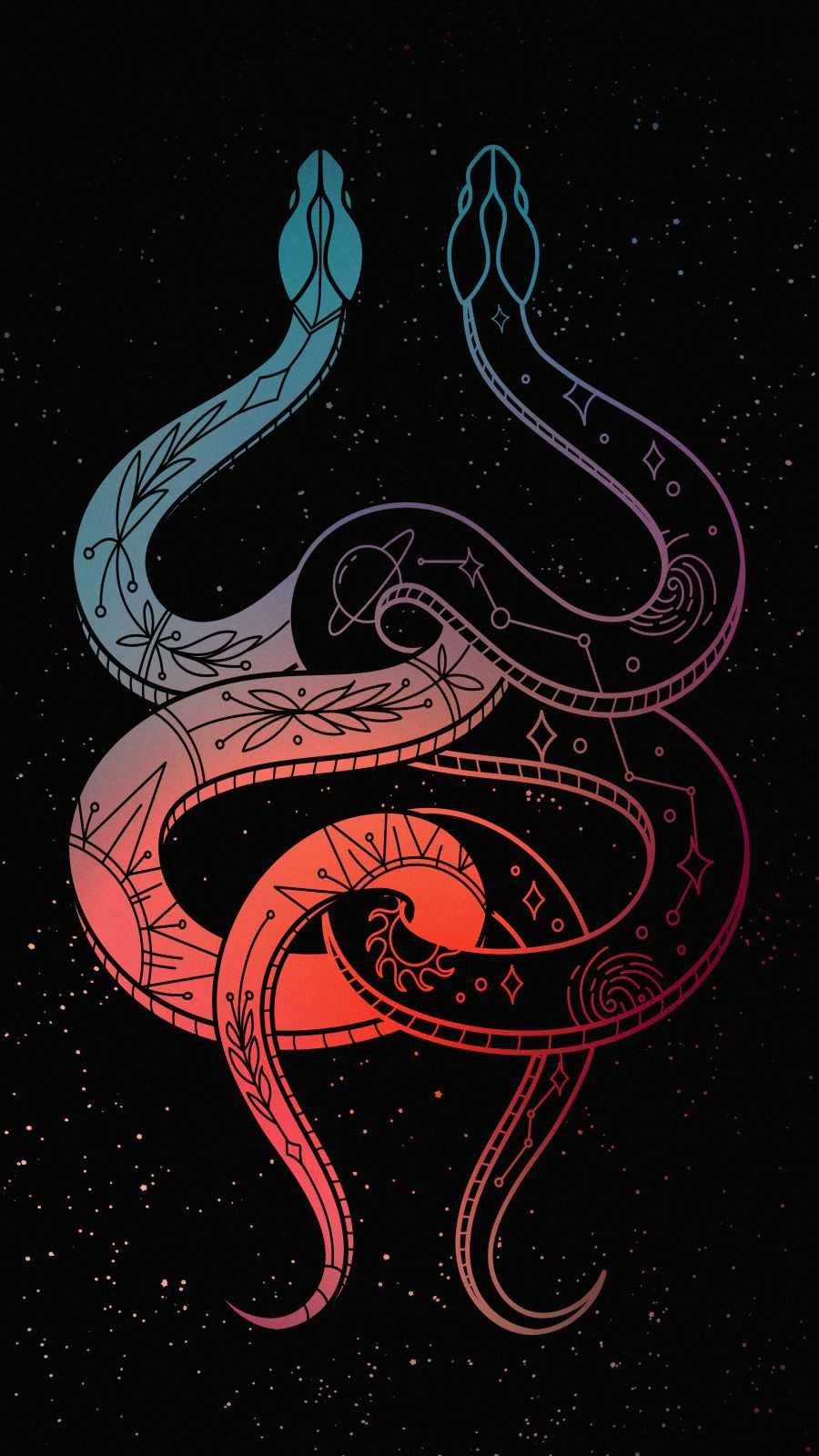 Black Design Wallpaper, iPhone Wallpaper. Witchy wallpaper, Snake wallpaper, Snake art