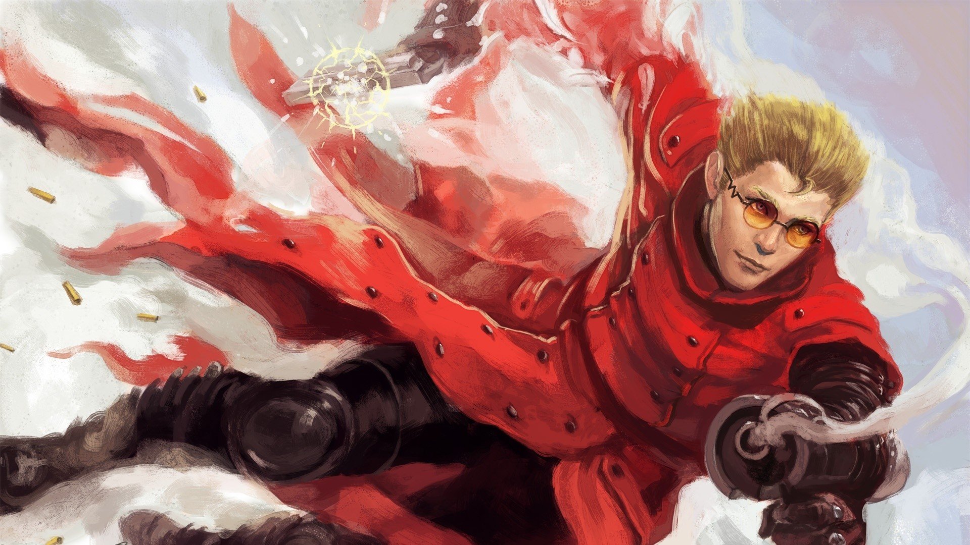 Art Trigun Vash The Stampede