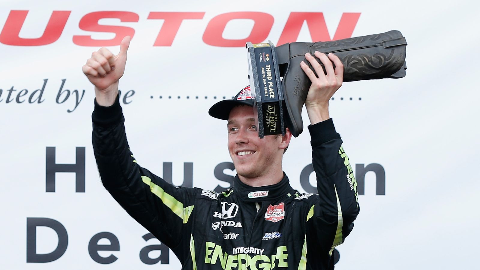 IndyCar: Maiden podium finish for Britain's Jack Hawksworth in Houston