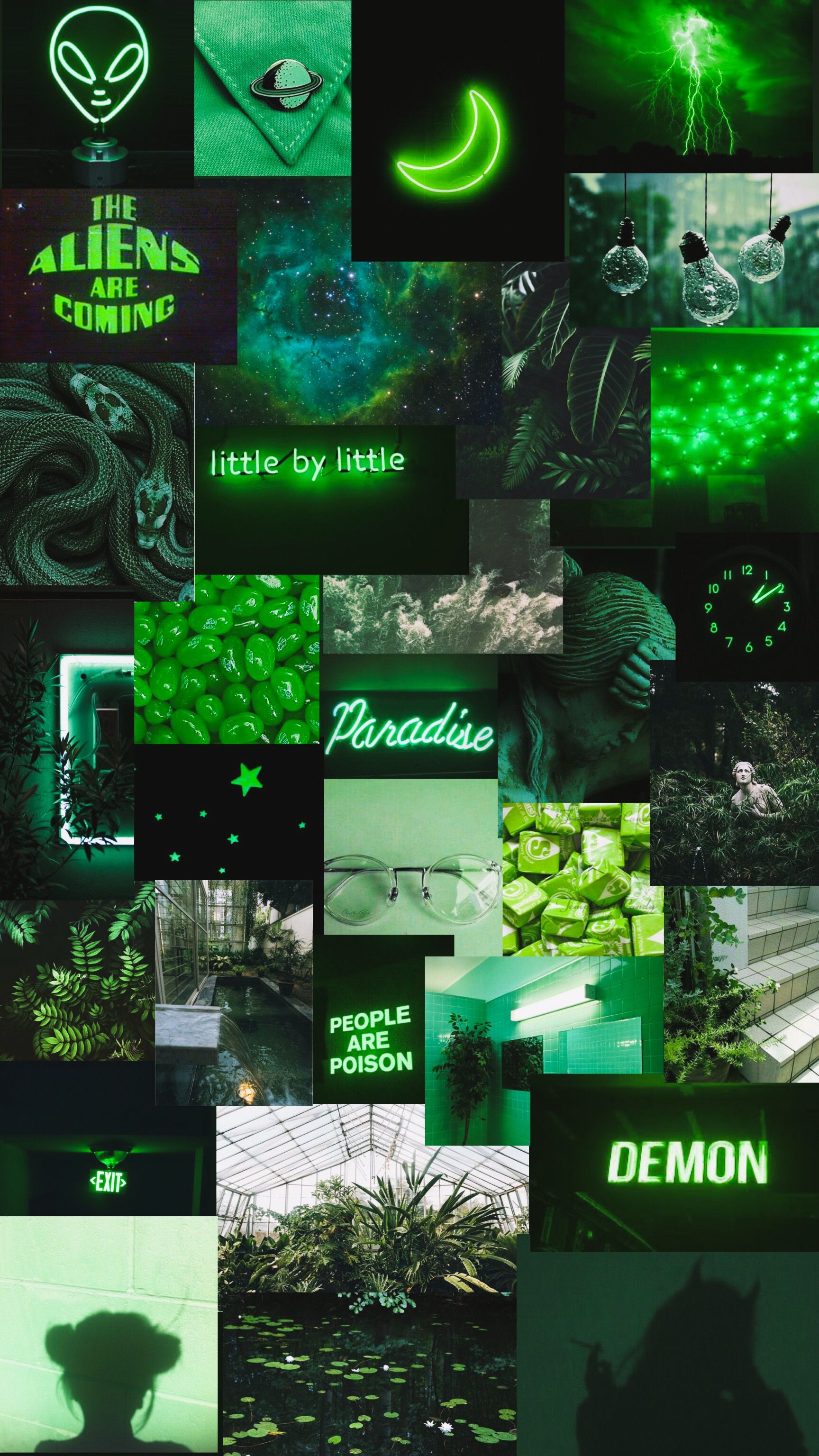Pin By Joey On Collage Wallpaper. IPhone Wallpaper Green, Green Aesthetic Tumblr, Aesthetic Iphone Wallpaper
