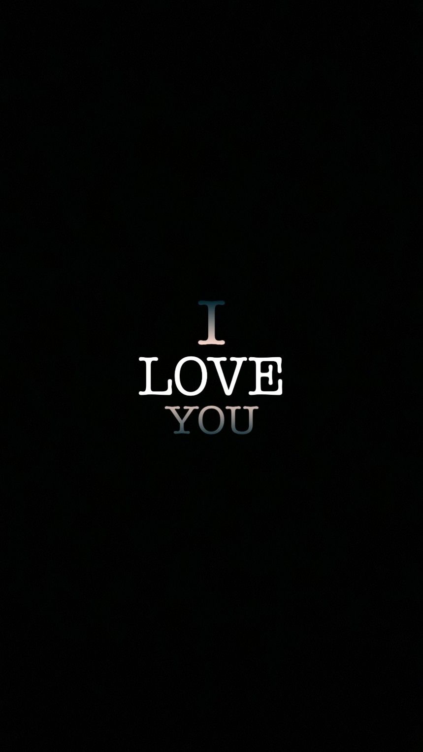 I Love You Black And White Wallpapers Wallpaper Cave