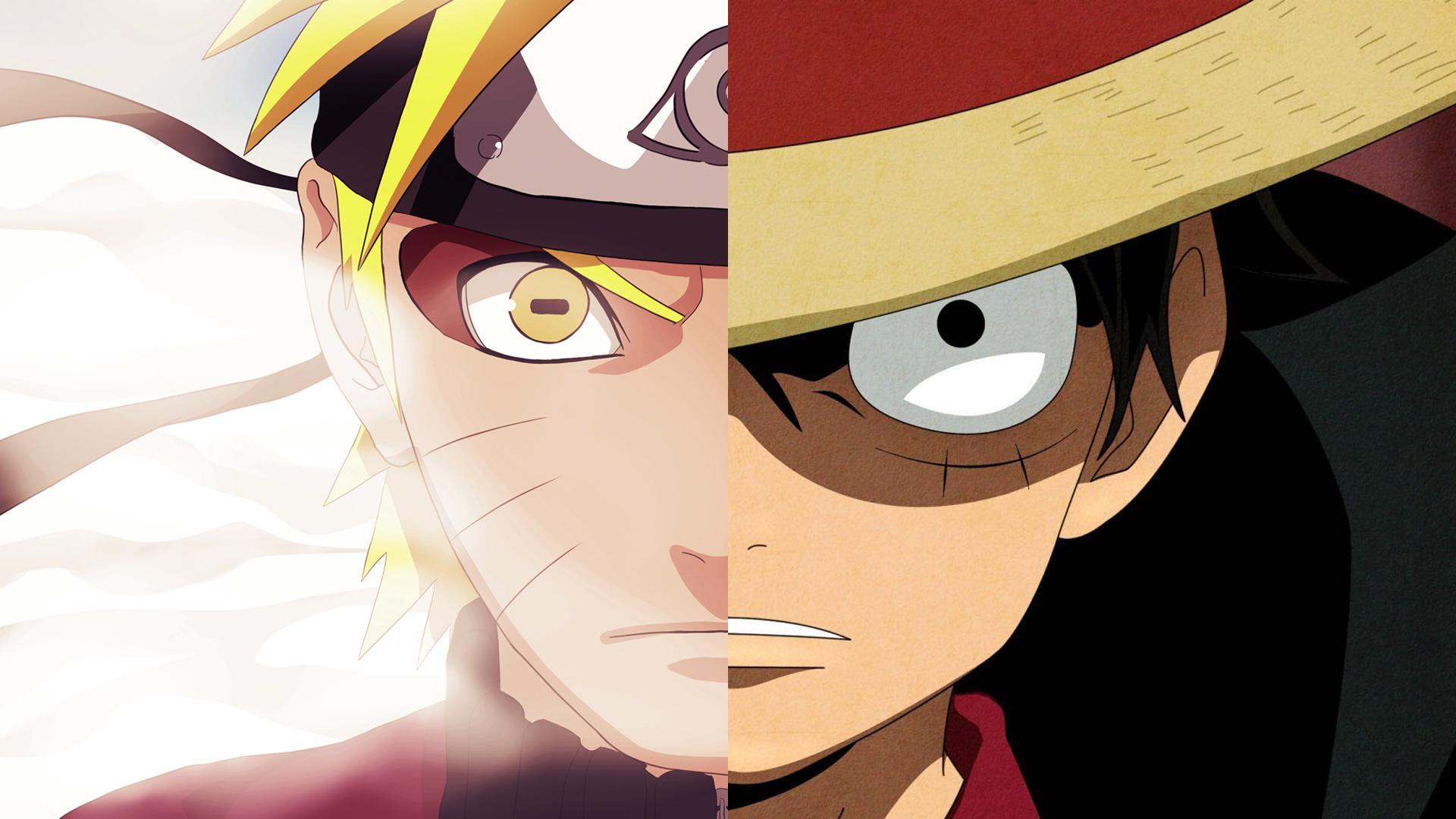 Luffy Vs Naruto Wallpapers Wallpaper Cave