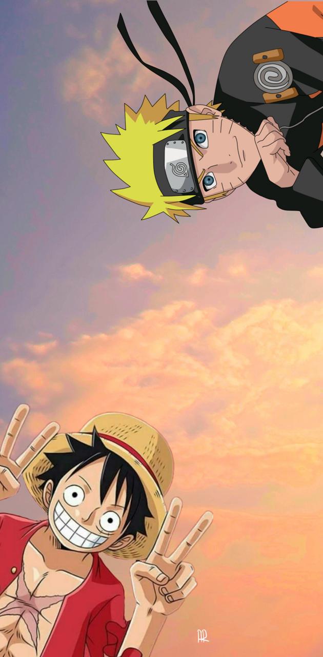 Naruto x Luffy art fictional character king of pirates hokage anime  HD phone wallpaper  Peakpx