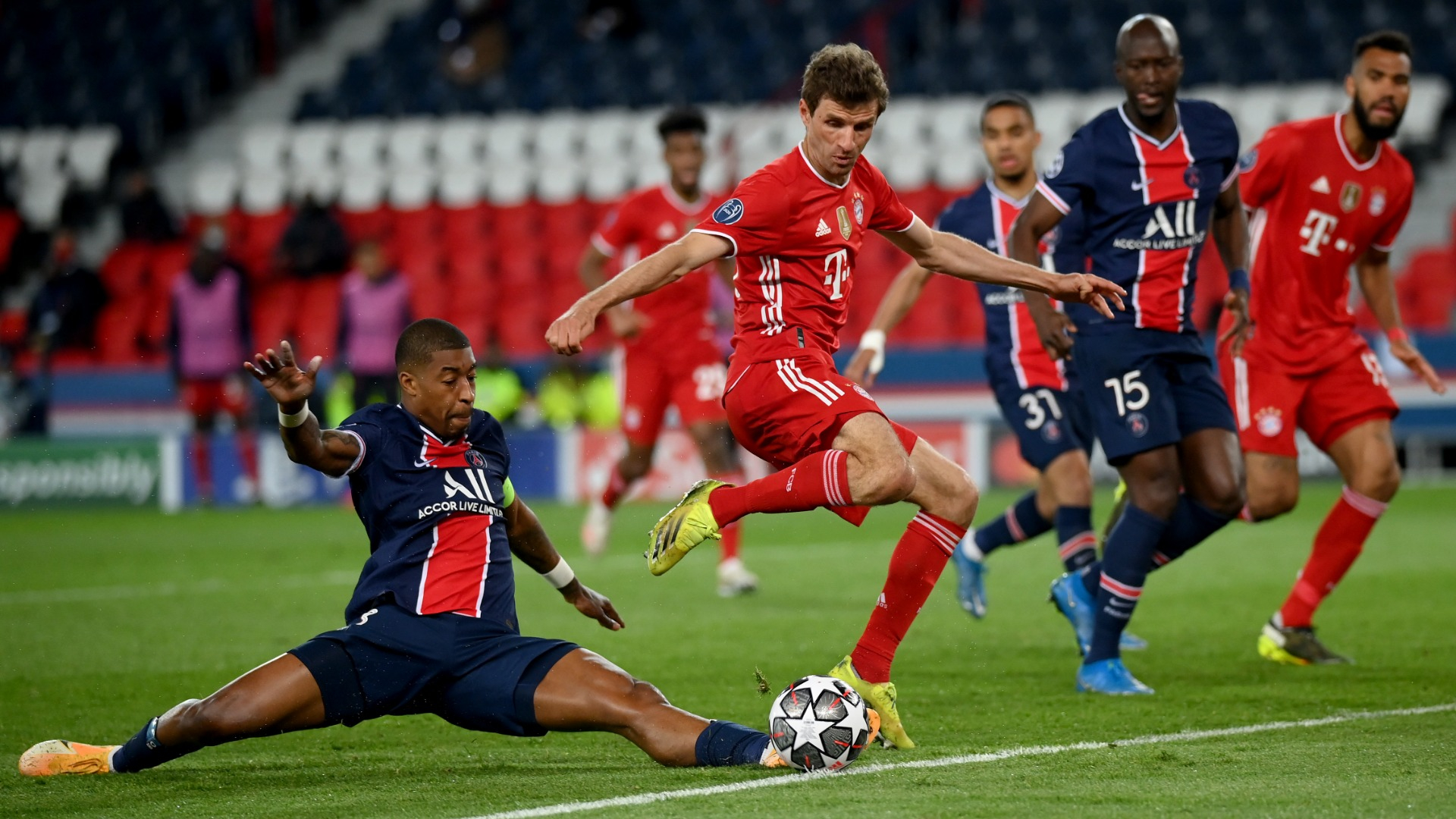 Thomas Müller Reacts to Bayern Munich Drawing PSG In Round of 16