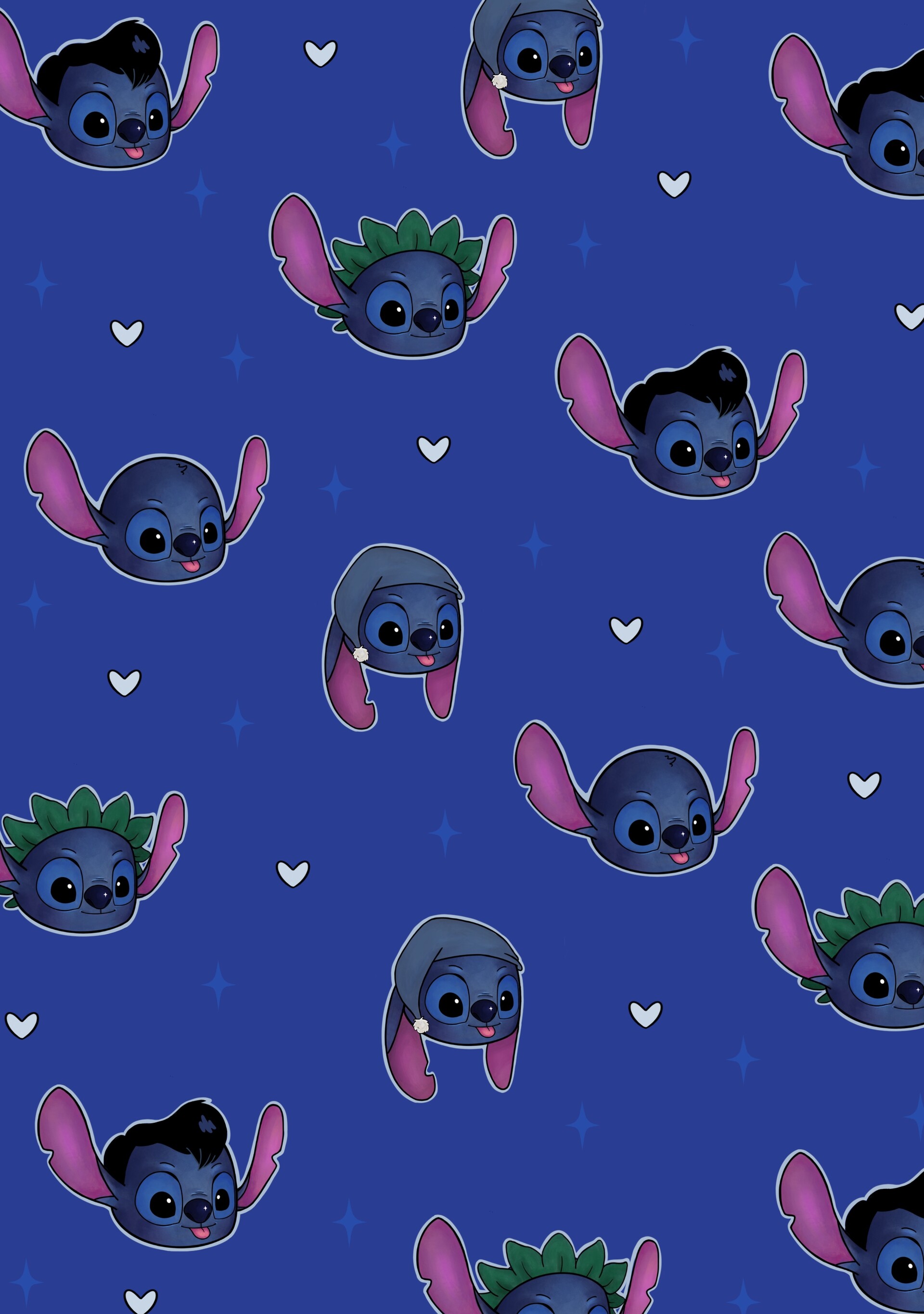 Blue Stitch Wallpapers - Wallpaper Cave